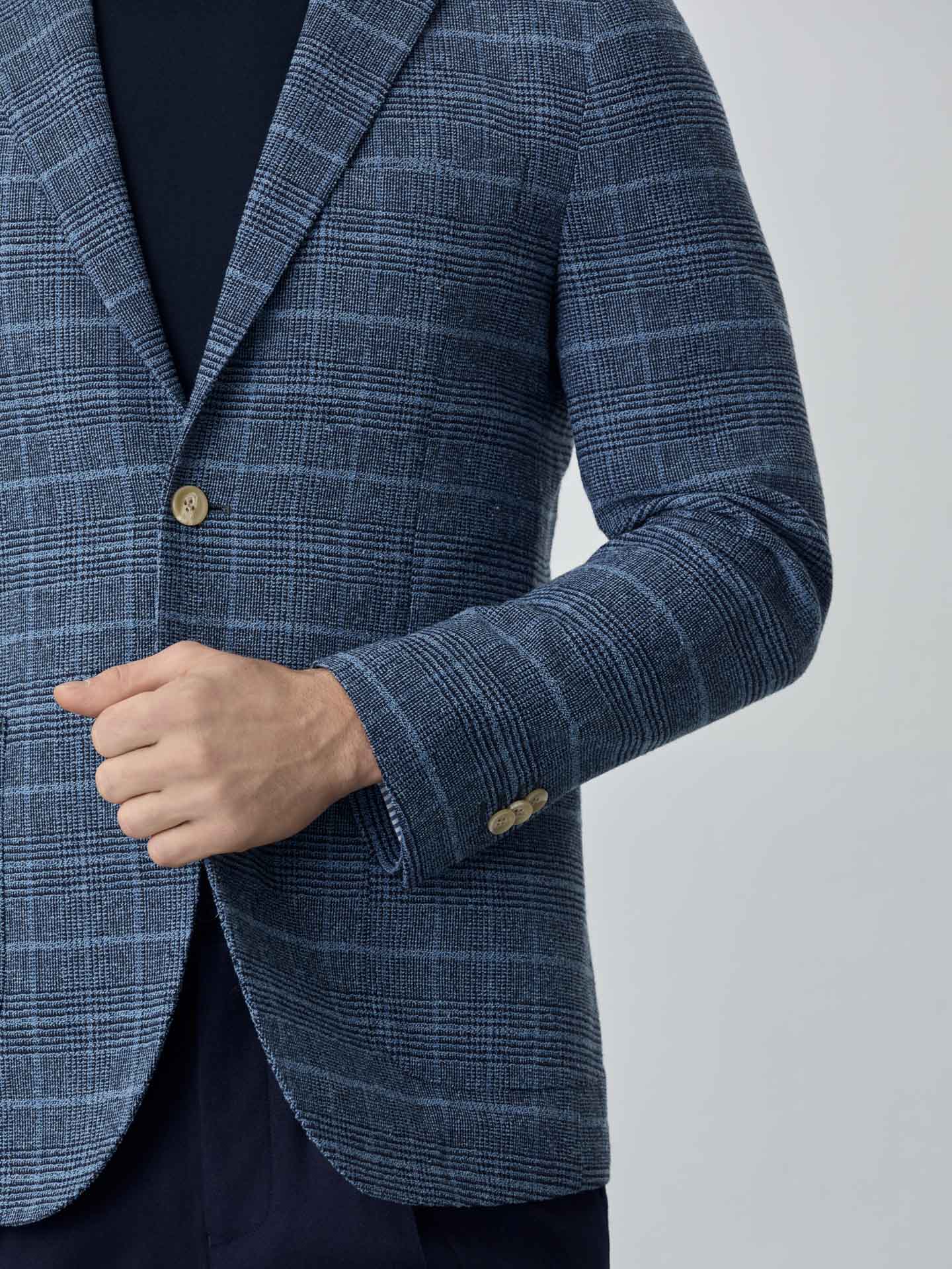 Luxeleisure Edition comfort plaids blazer - Image 3