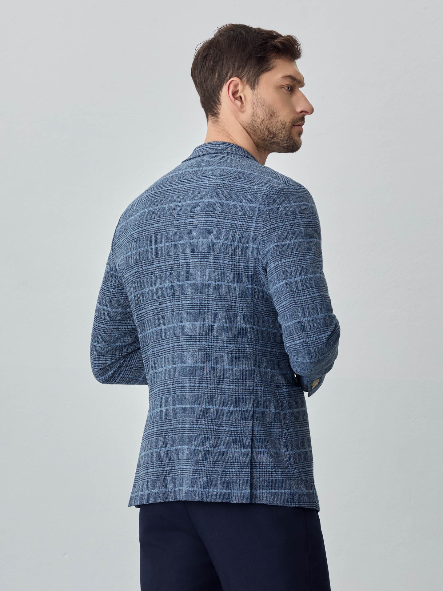 Luxeleisure Edition comfort plaids blazer - Image 4