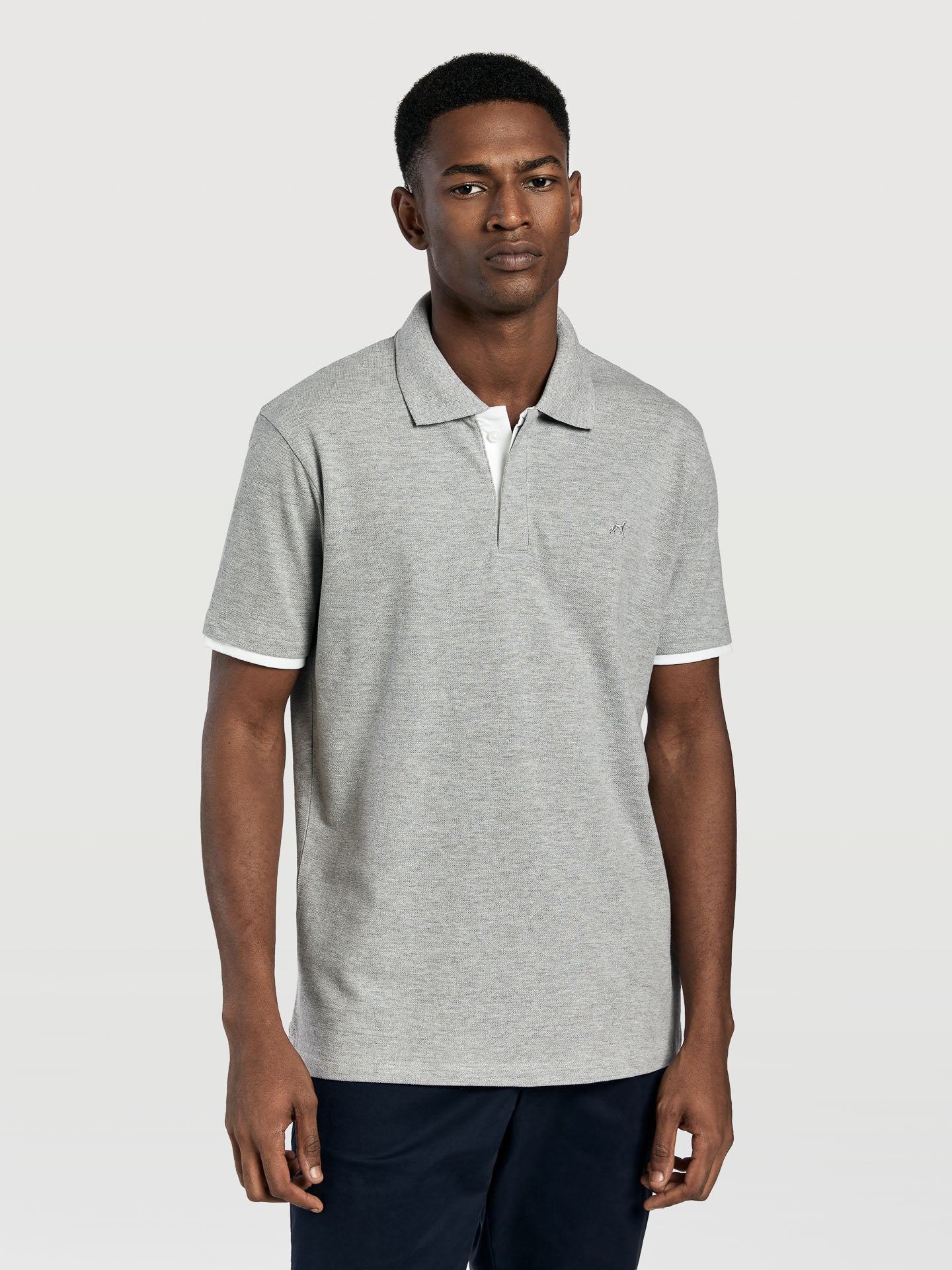 Luxeleisure Edition Regular fit piqué polo shirt - Image 6