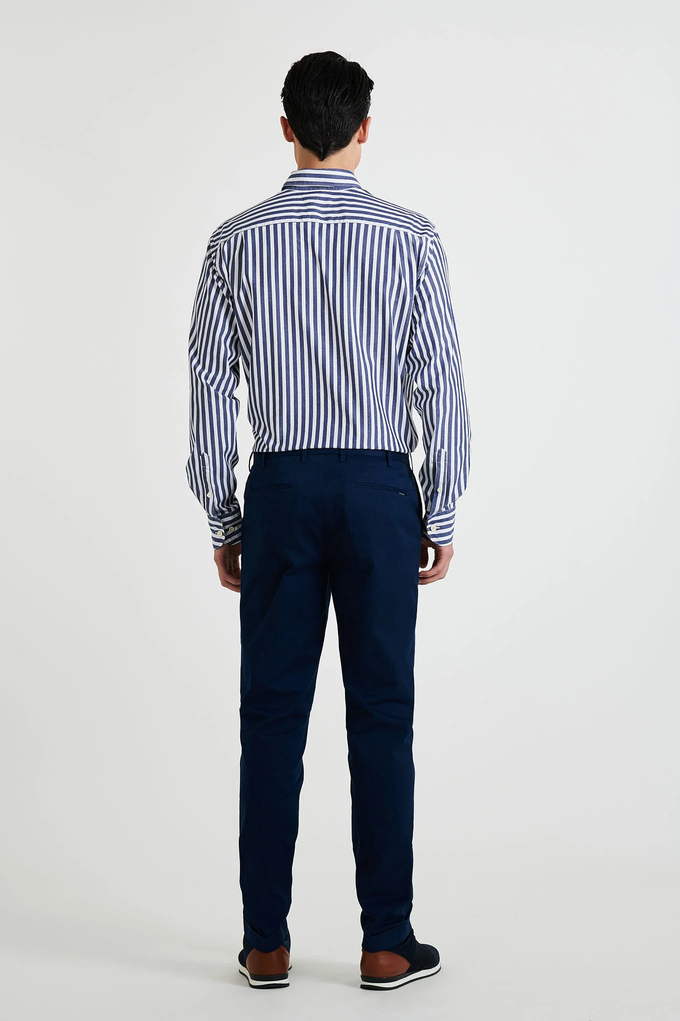 Men's Casual Slim Fit Chino Trousers - Image 16