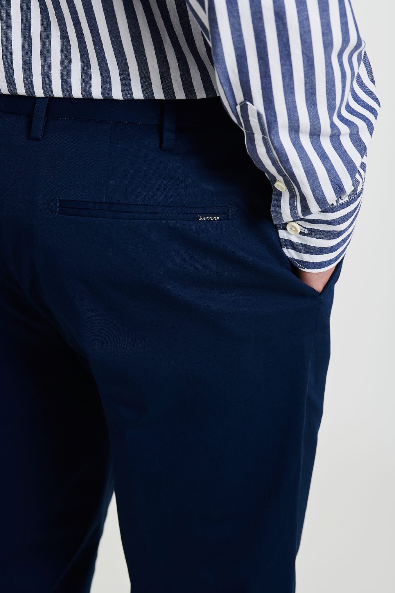 Men's Casual Slim Fit Chino Trousers - Image 19