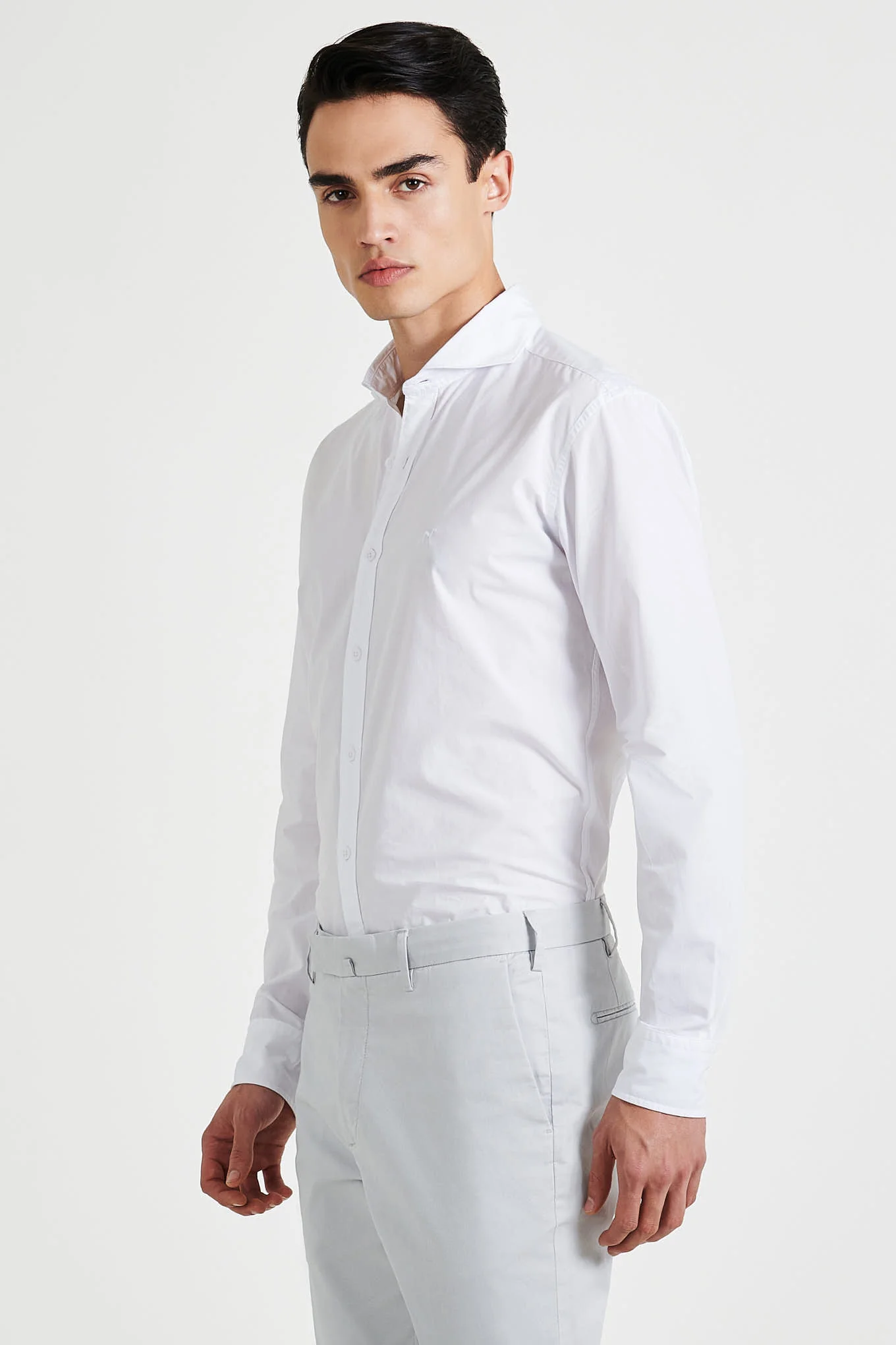 Men's Casual Slim Fit Chino Trousers - Image 36