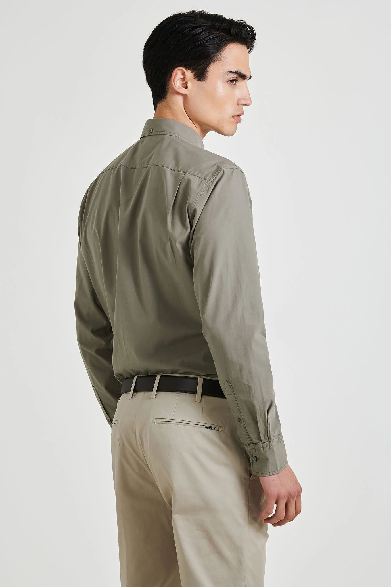 Men's Casual Slim Fit Chino Trousers - Image 4