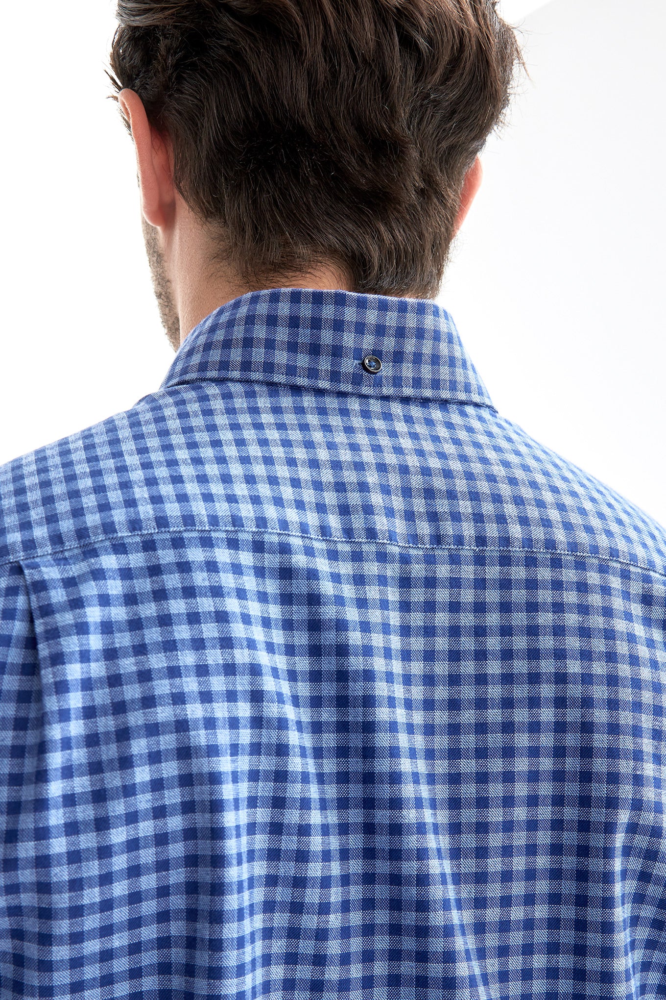 Men's Check Regular Fit Casual Shirt - Image 4