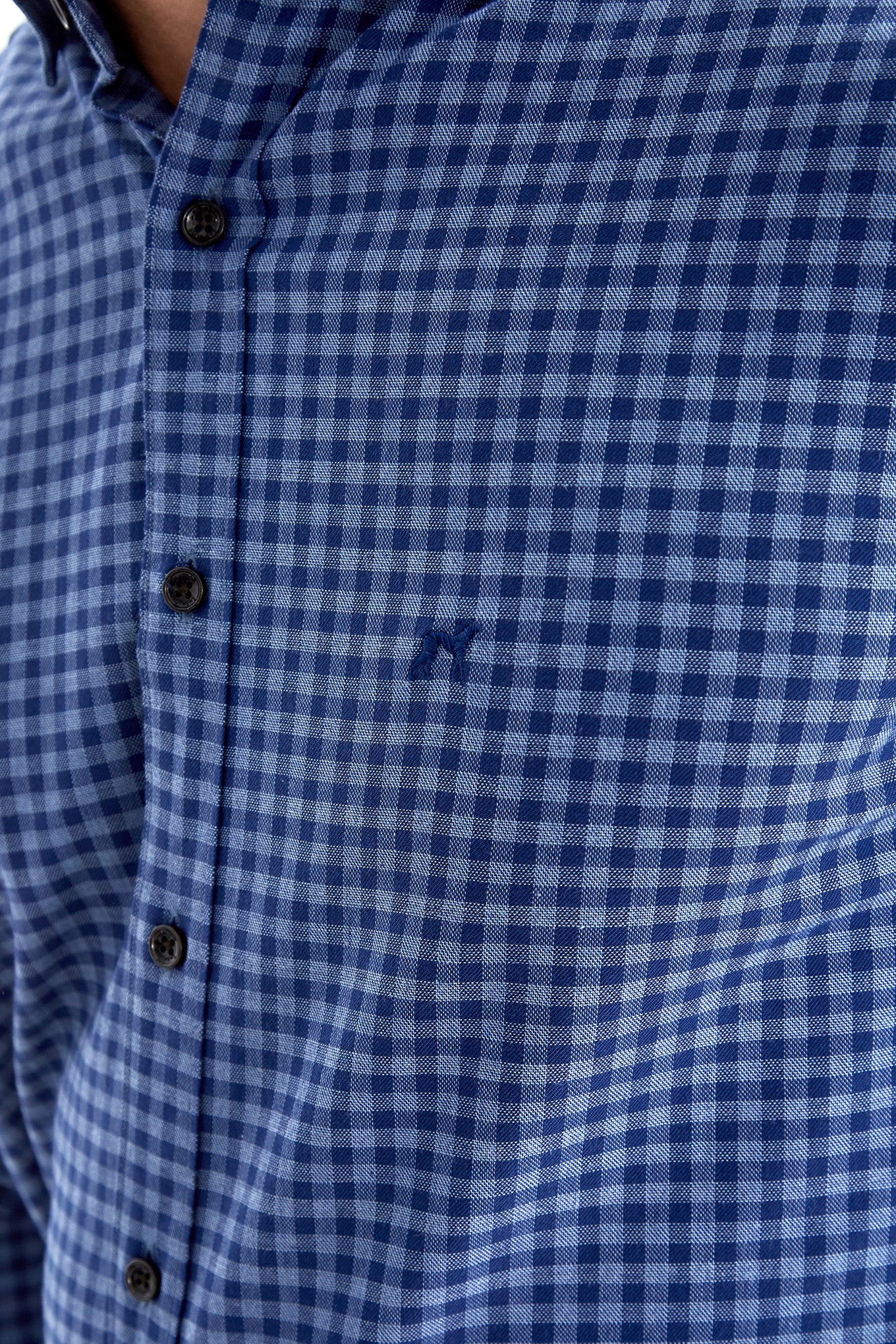 Men's Check Regular Fit Casual Shirt - Image 5