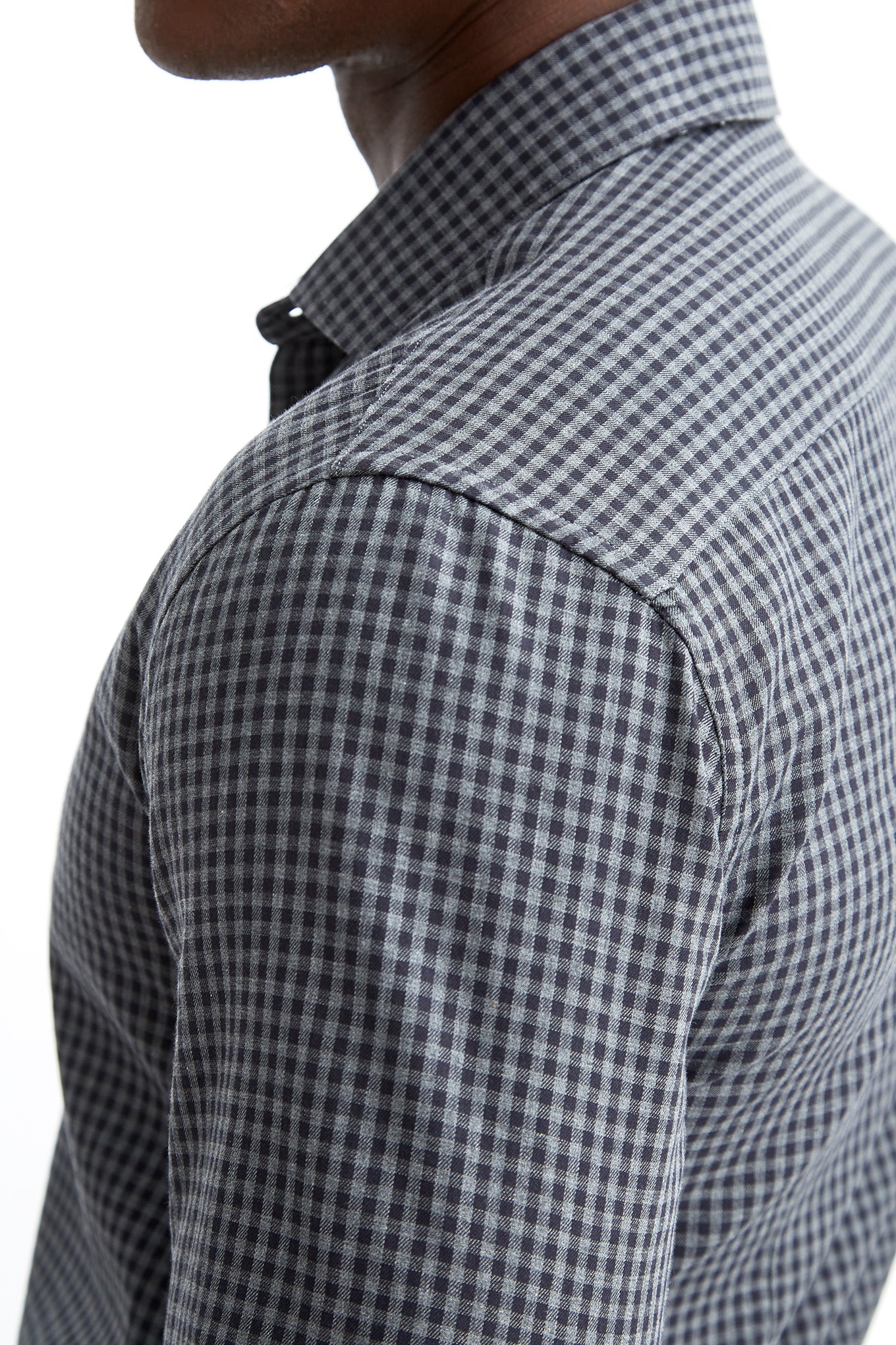 Men's Checked Casual Shirt - Image 4