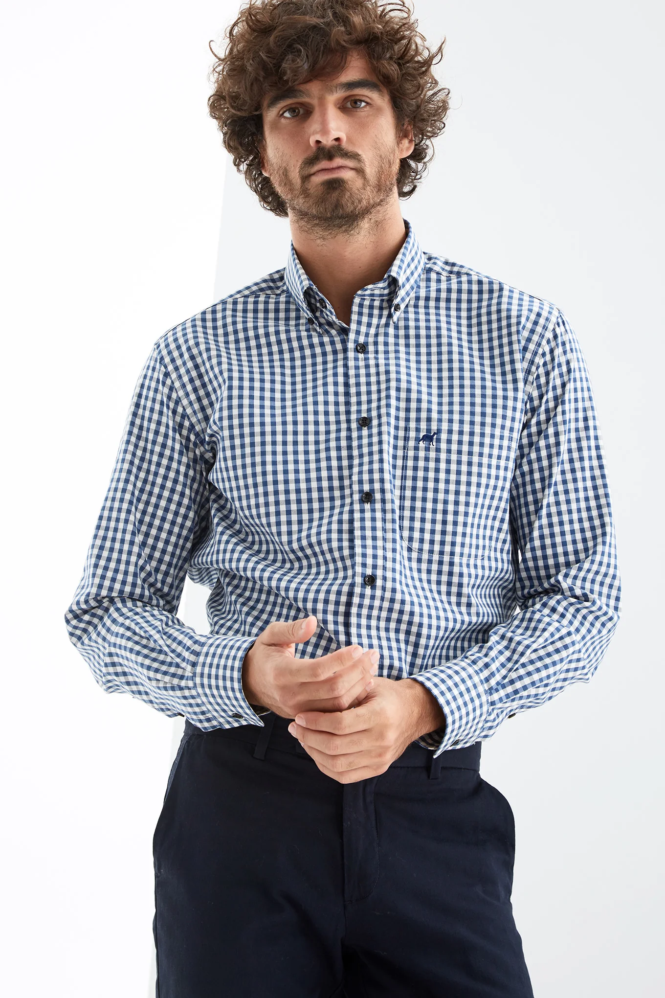 Men's Checked Shirt - Image 3