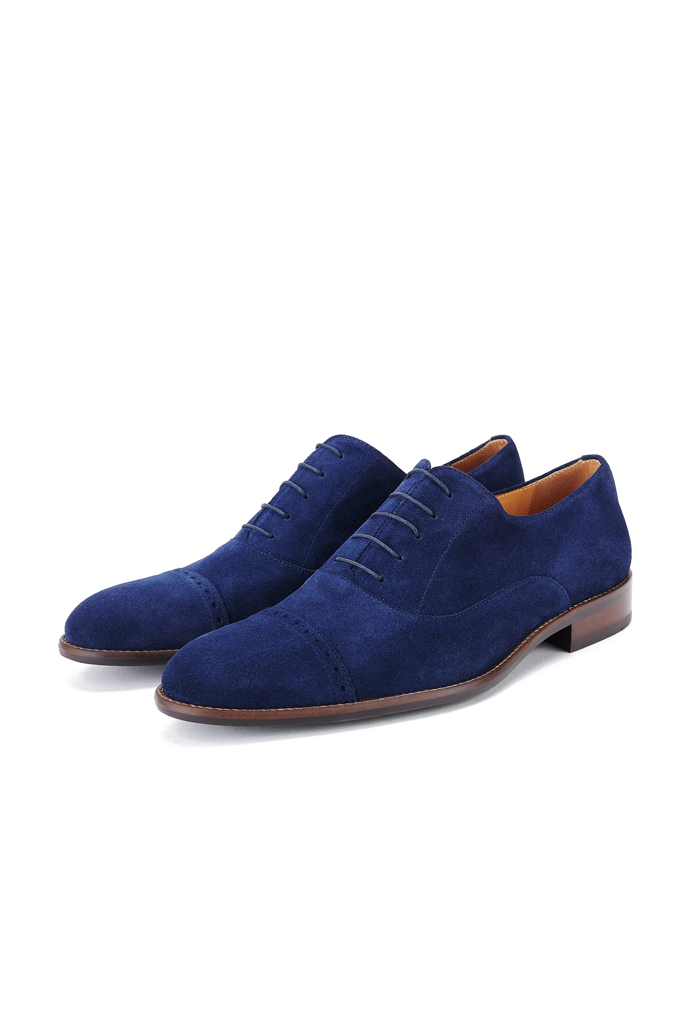 Men's Classic Oxford Shoes in Genuine Suede - Image 7