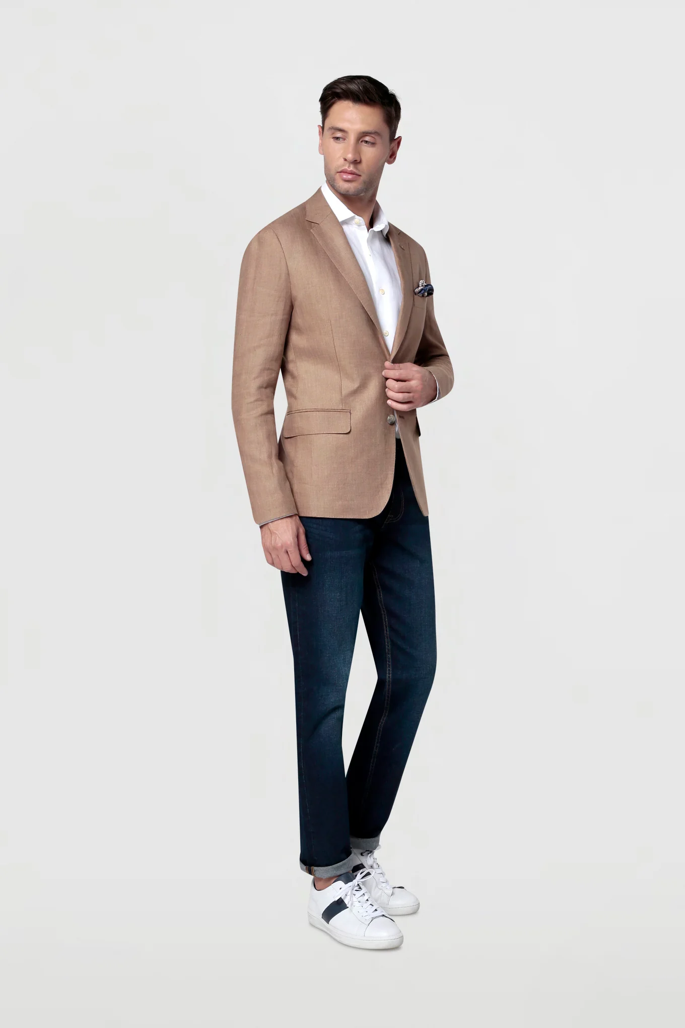 Men's Classic Slim Fit Blazer - Image 2