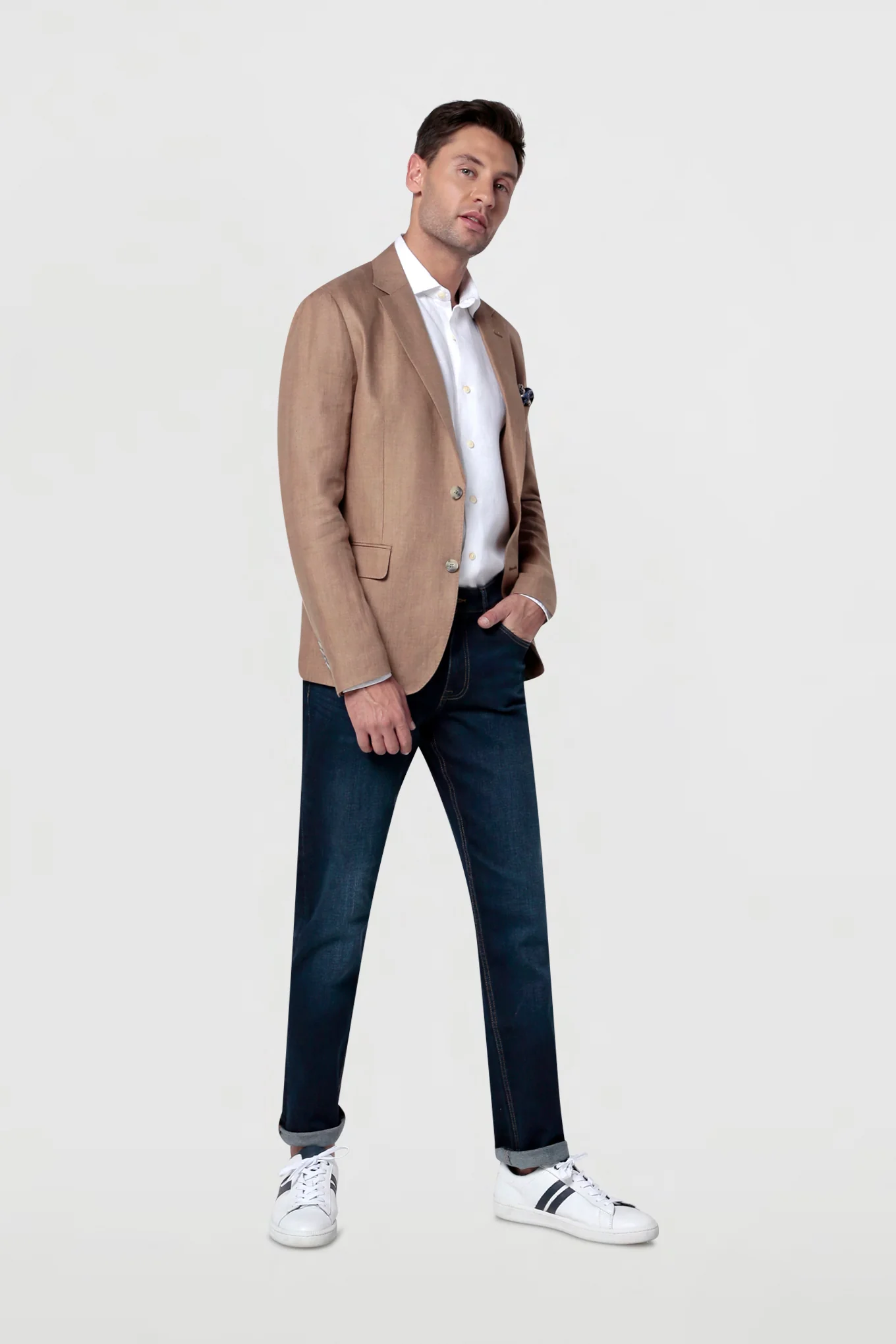 Men's Classic Slim Fit Blazer - Image 3