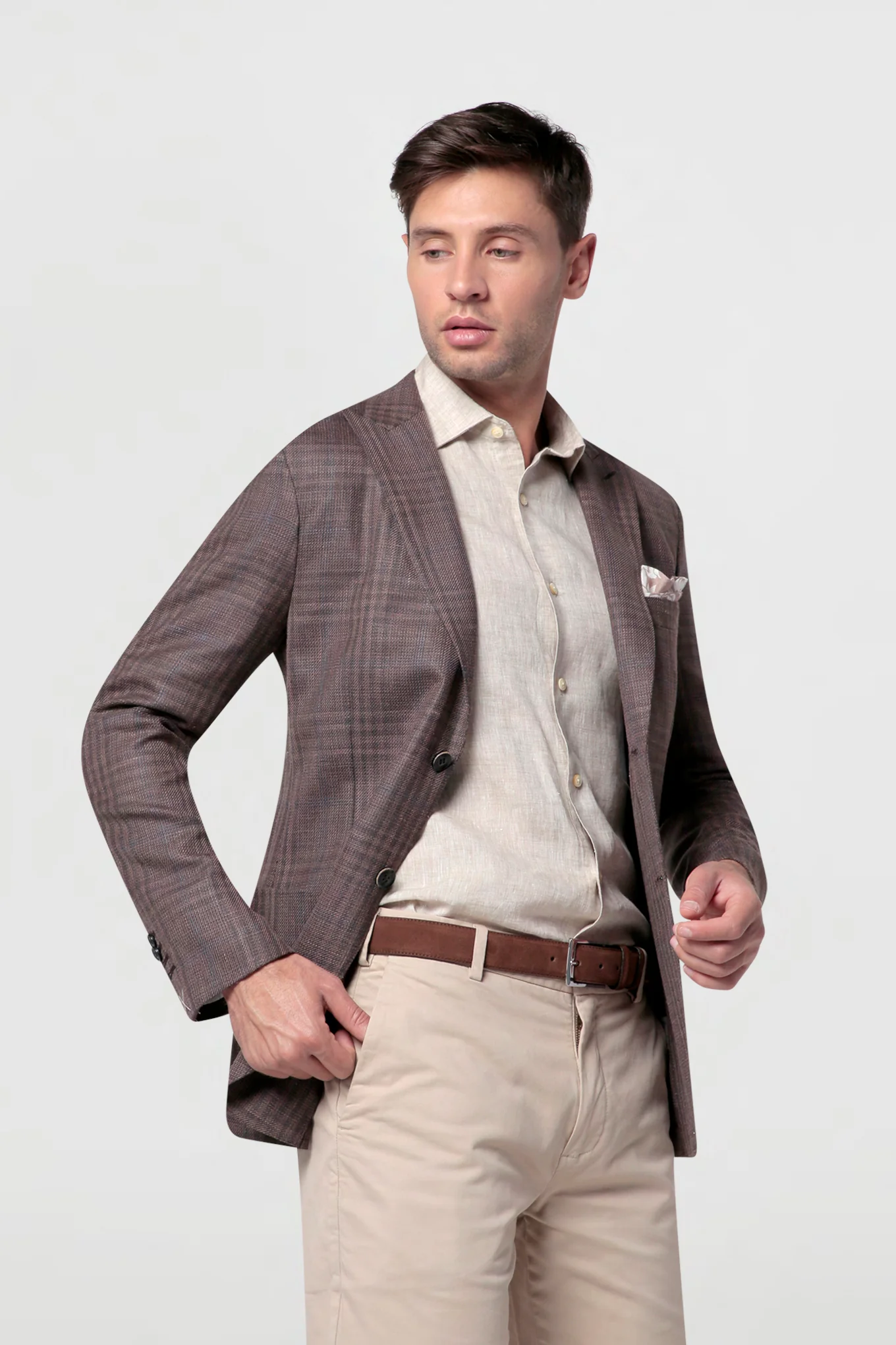 Men's Classic Slim Fit Blazer - Image 4