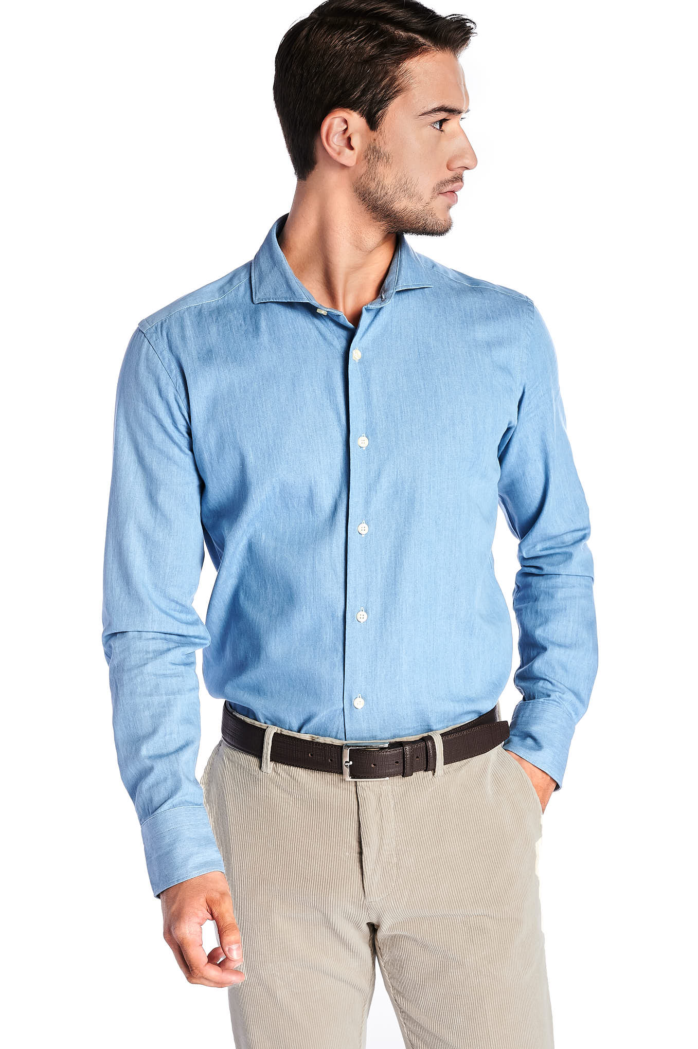 Men's Classic Slim Fit Shirt - Image 4
