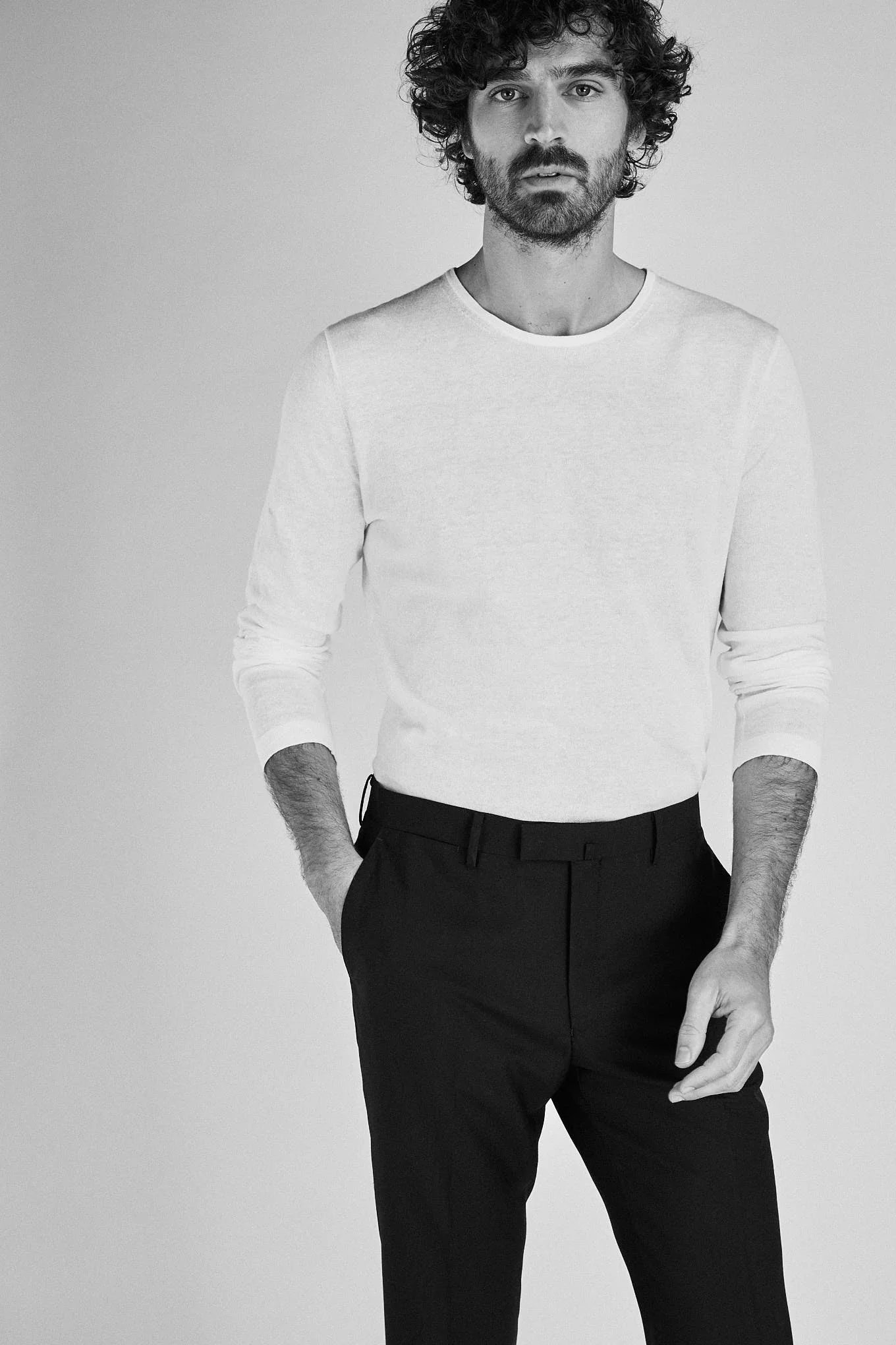 Men's Classic Slim Fit Wool Trousers - Image 7
