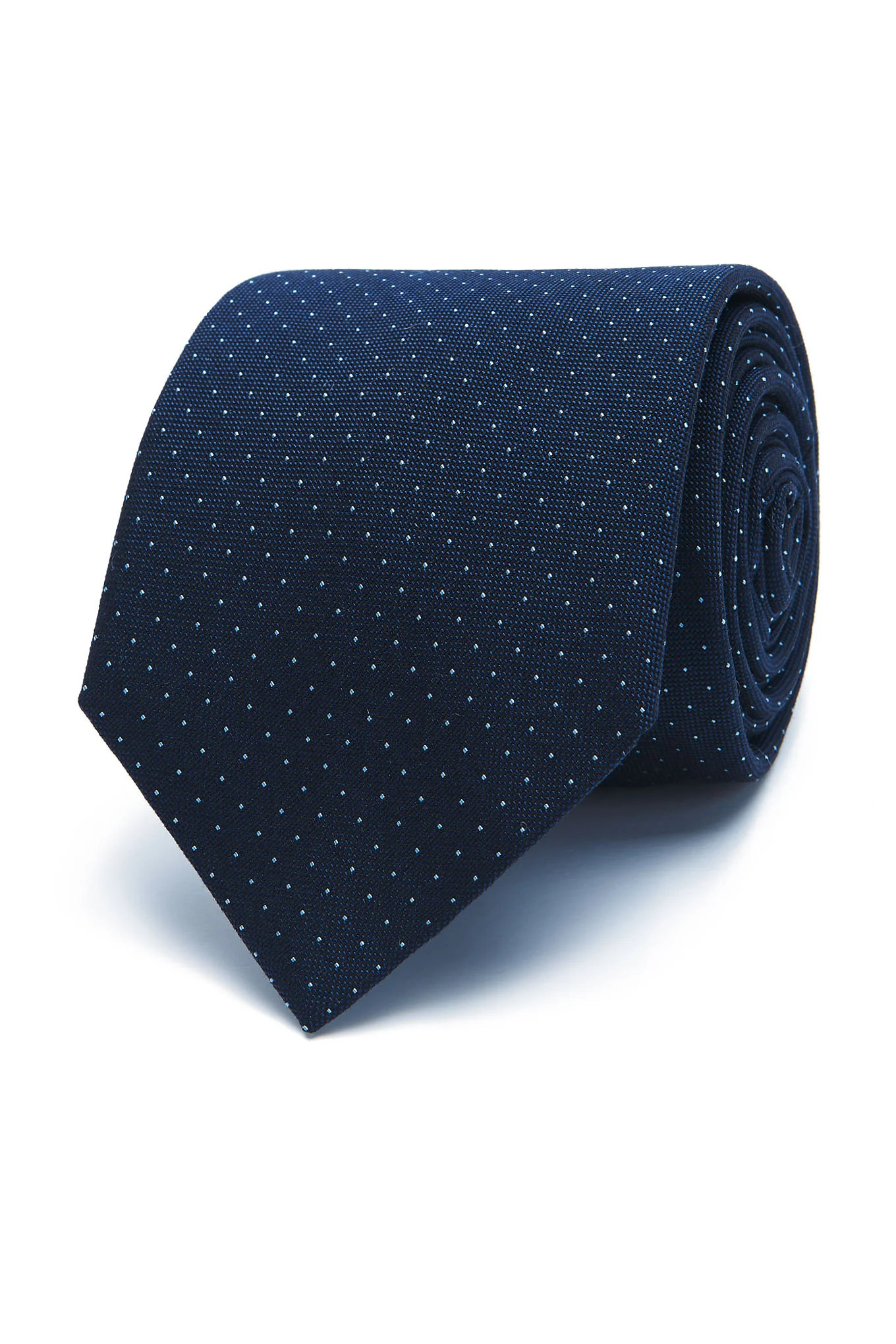 Men's Classic Tie in Cotton and Silk - Image 3
