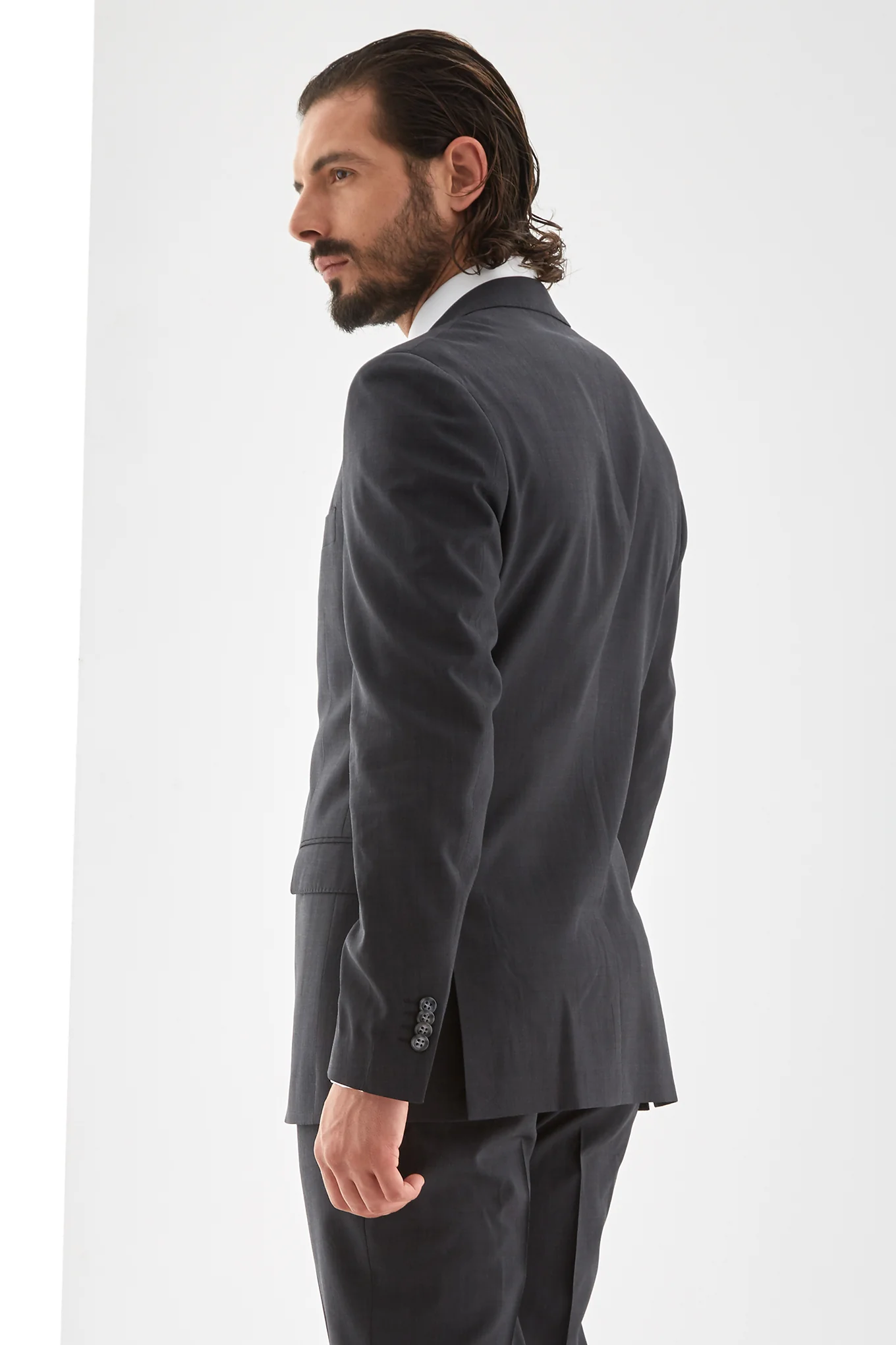 Men's False-Plain Classic Suit - Image 2