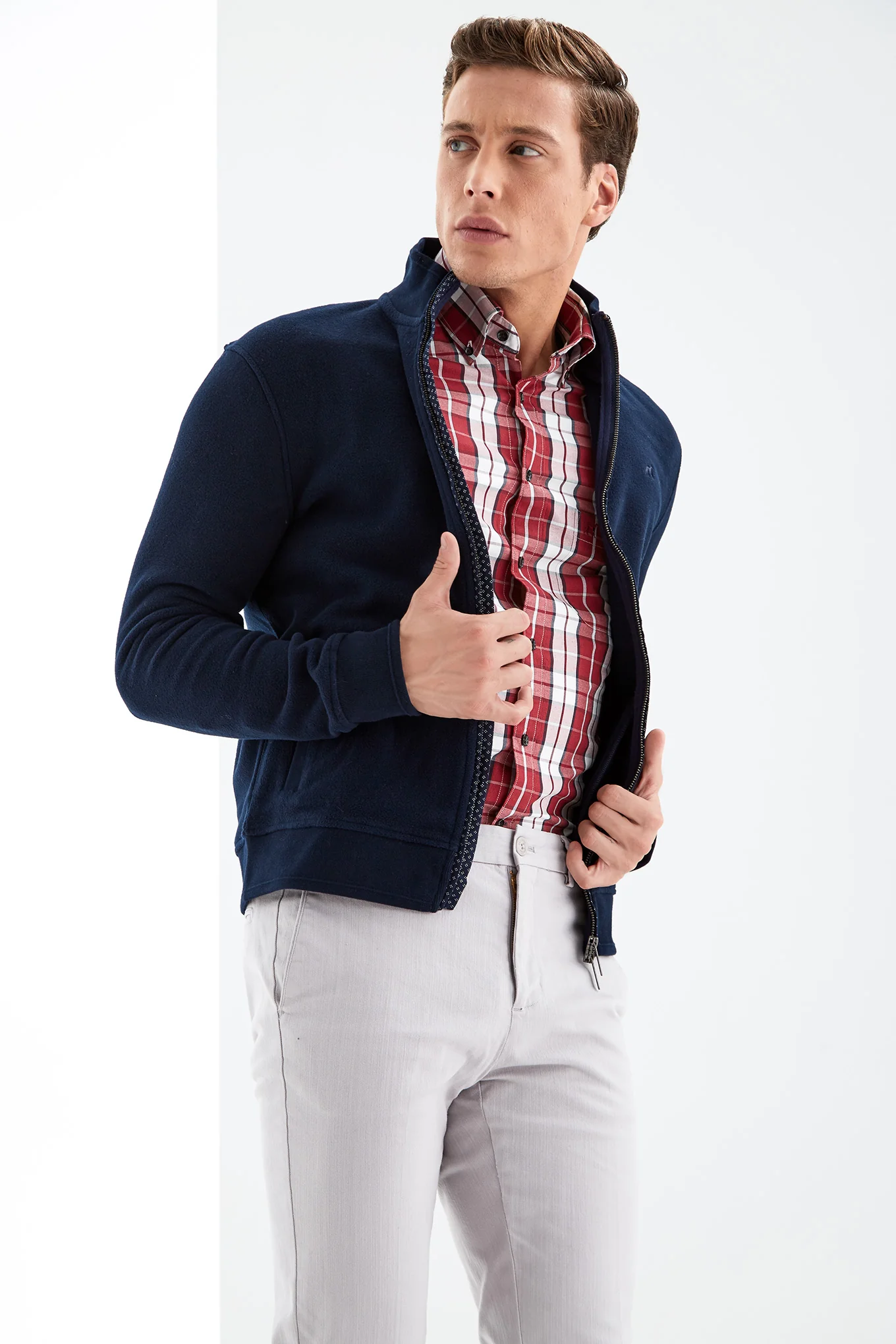 Men's Fleece Jacket - Image 2