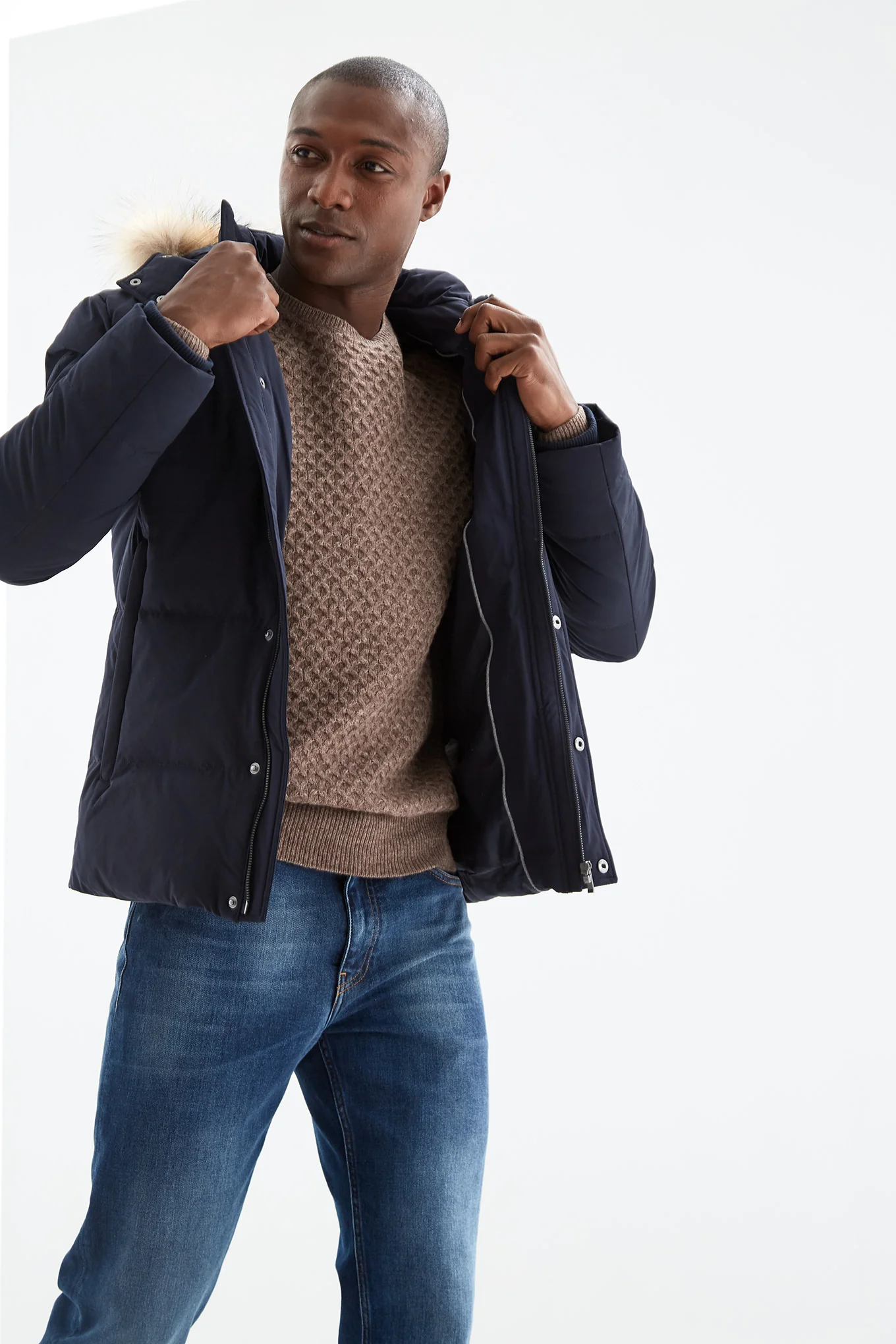 Men's Hooded Parka - Image 2