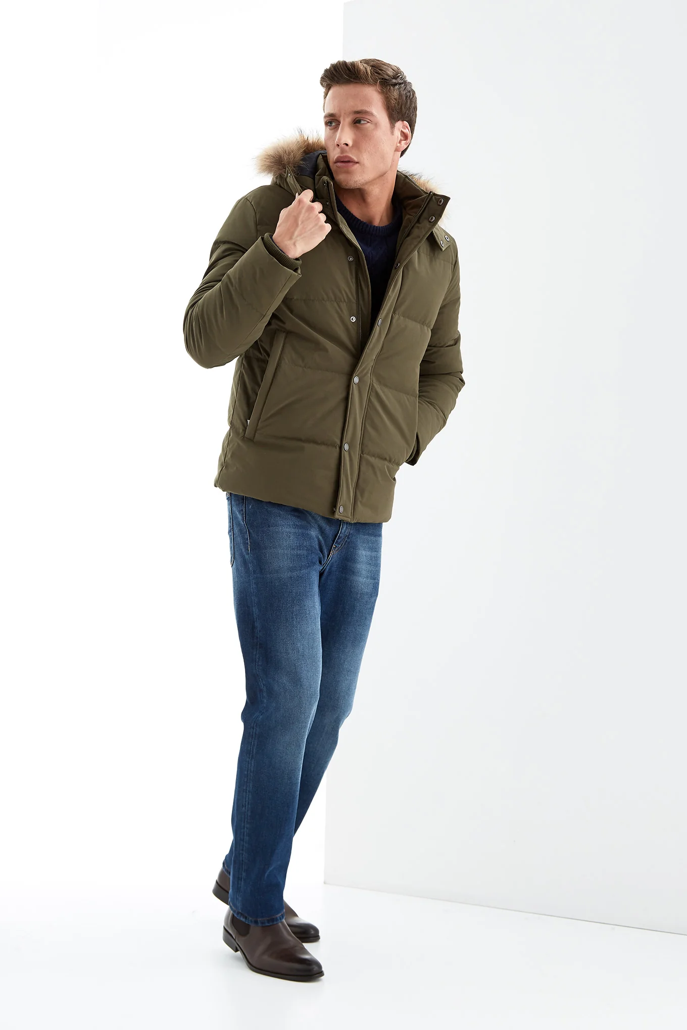 Men's Hooded Parka - Image 6