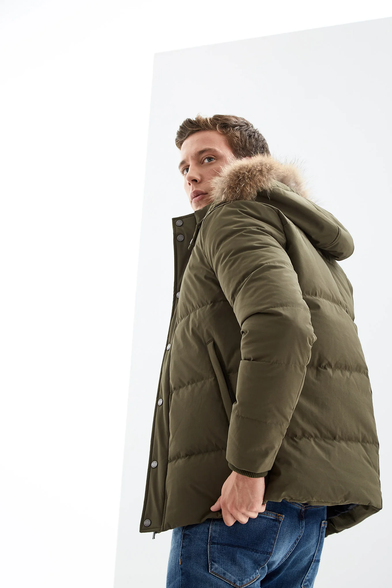 Men's Hooded Parka - Image 7