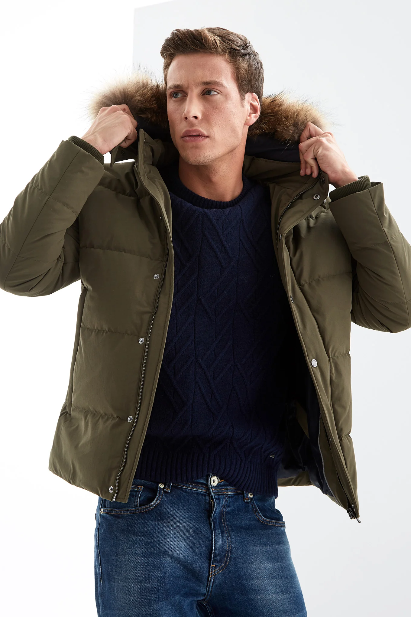 Men's Hooded Parka - Image 8
