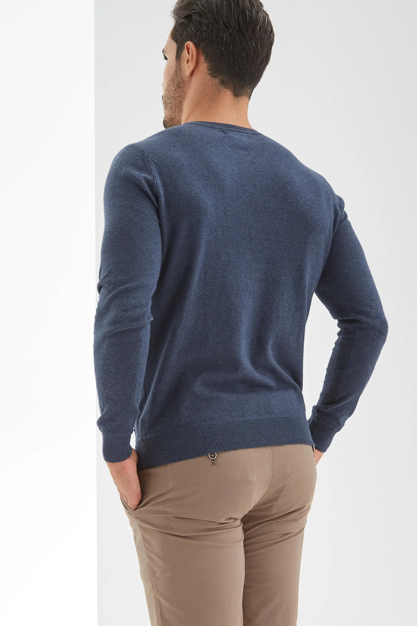 Men's Organic Cotton Sweater - Image 2