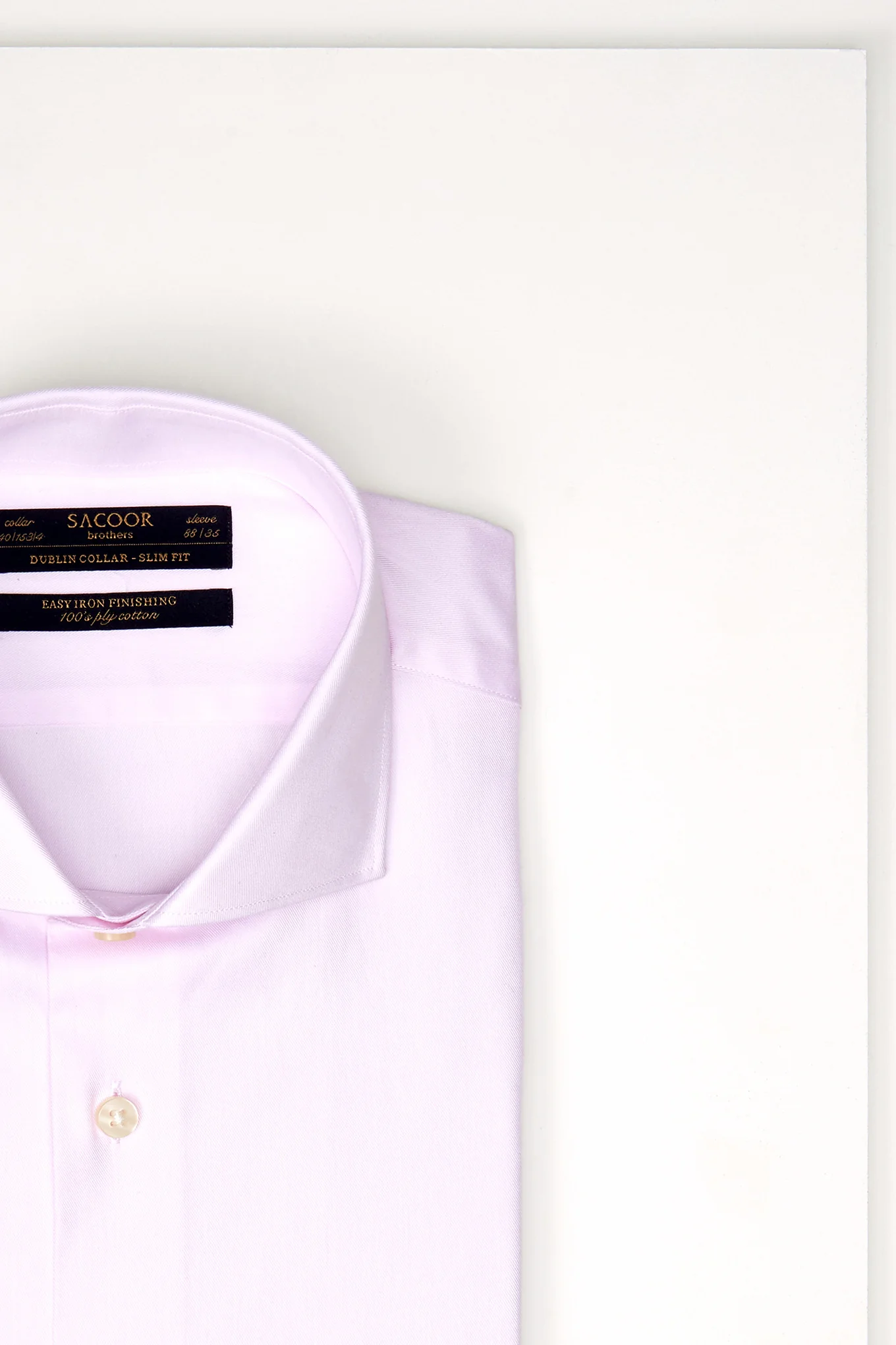 Men's Plain Classic Shirt - Image 2