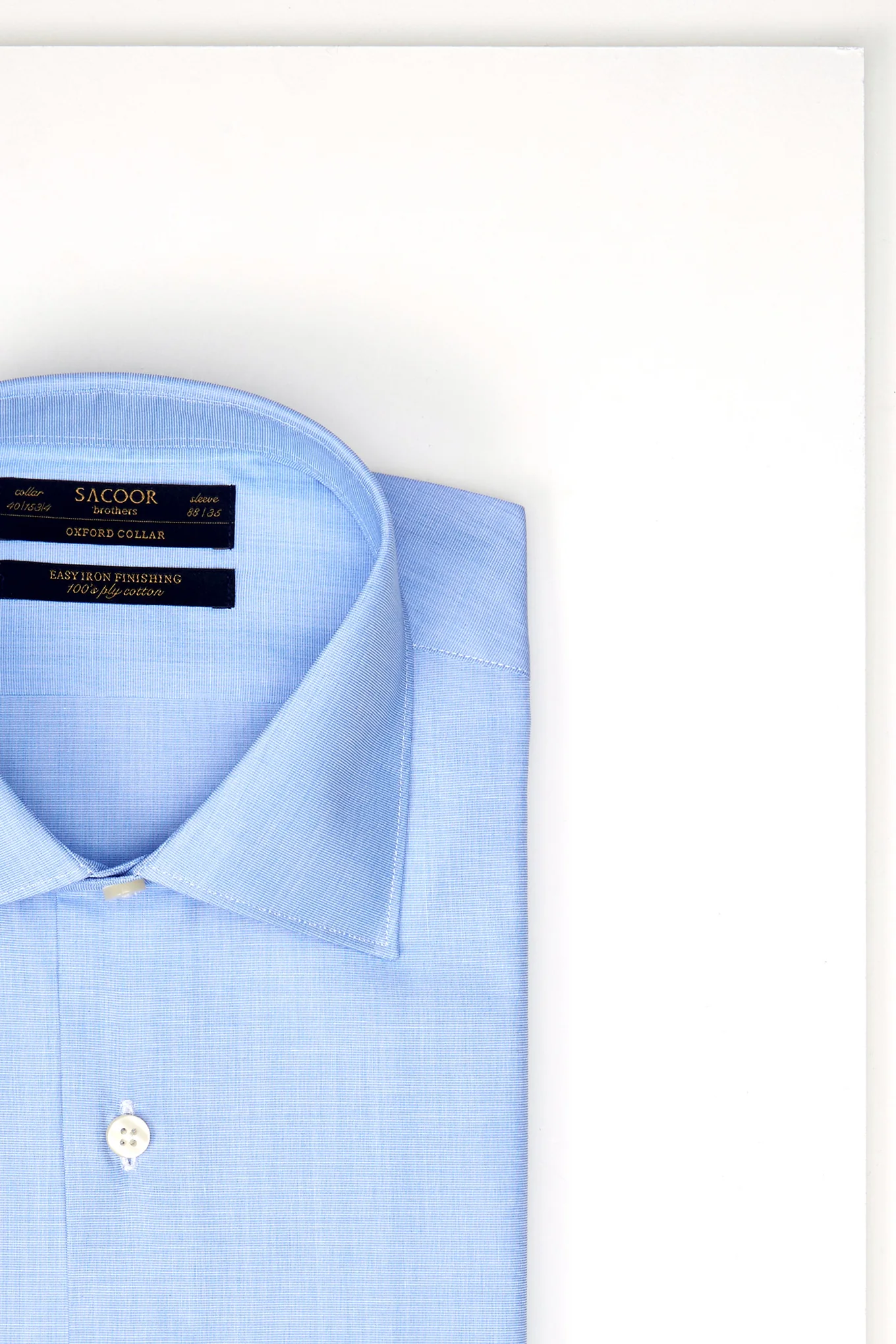Men's Plain Classic Shirt - Image 2