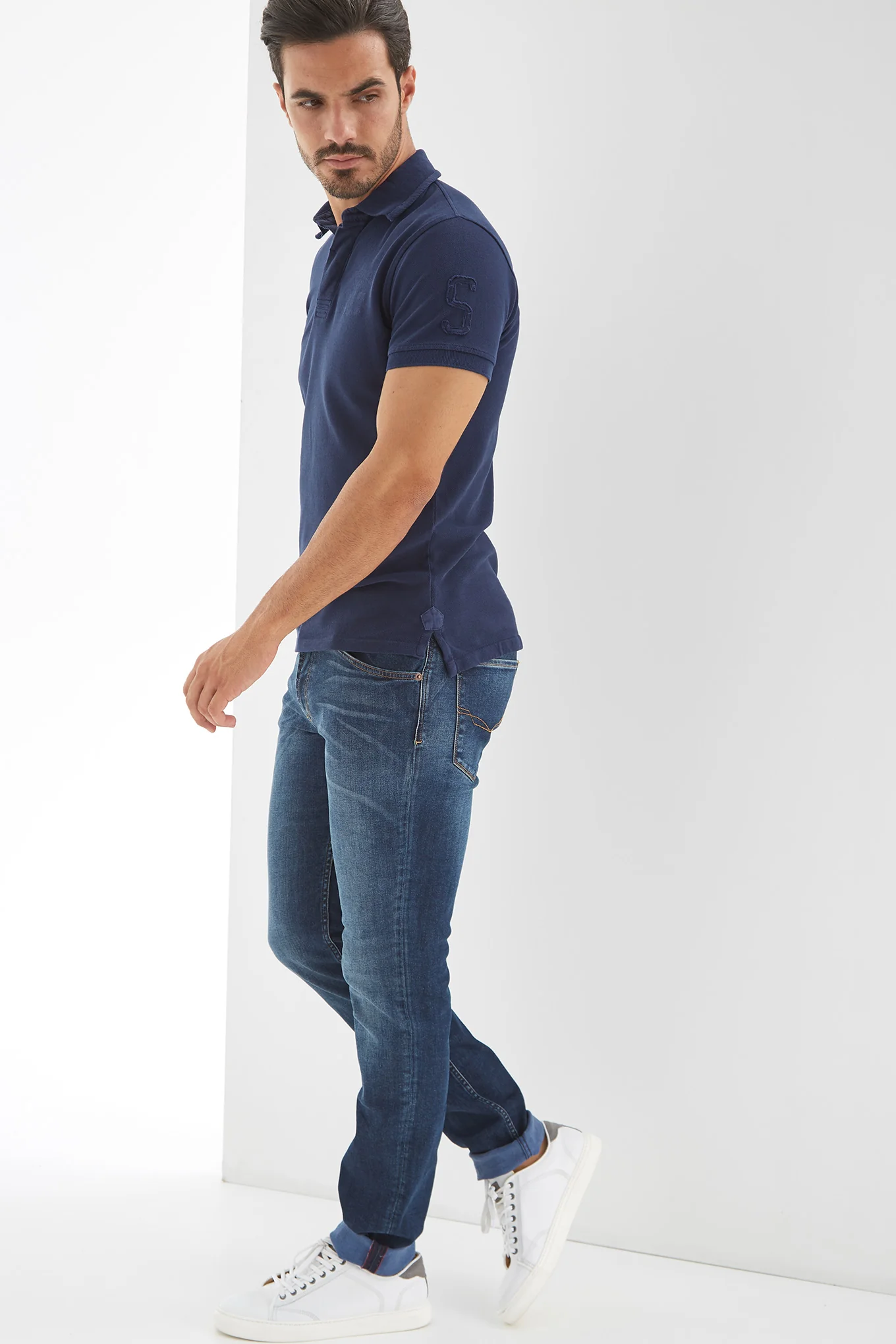 Men's Plain Piquet Polo Shirt