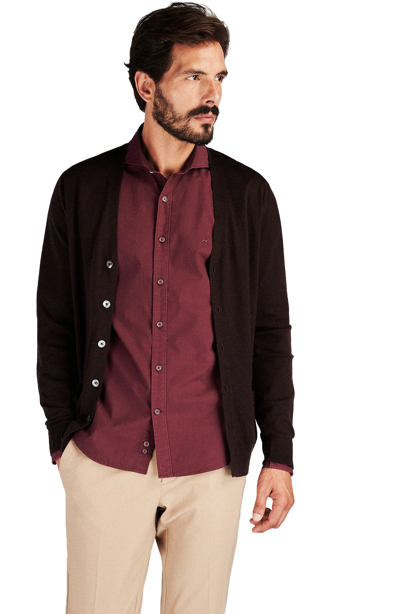 Men's Regular Fit Casual Cardigan - Image 3