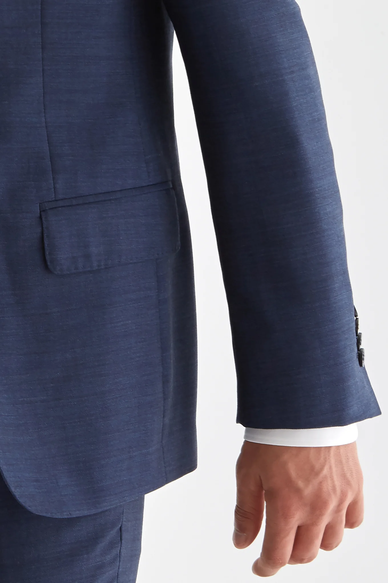 Men's Silk Slim Fit Classic Suit - Image 4
