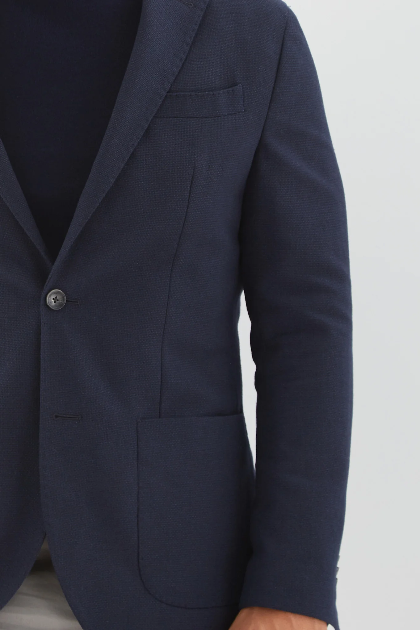 Men's Slim Fit Classic Blazer - Image 4
