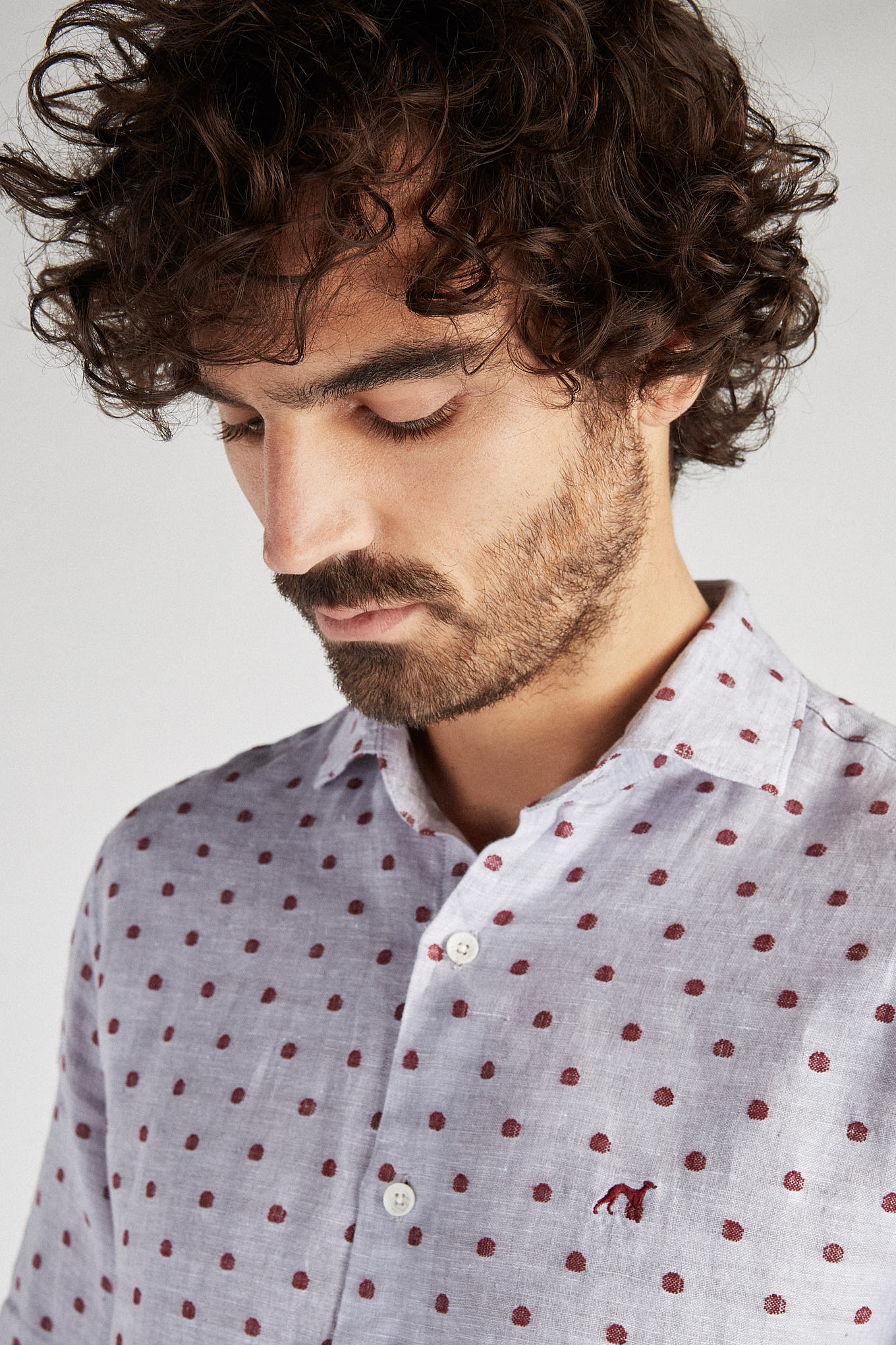 Men's Sport Slim Fit Linen Shirt - Image 5