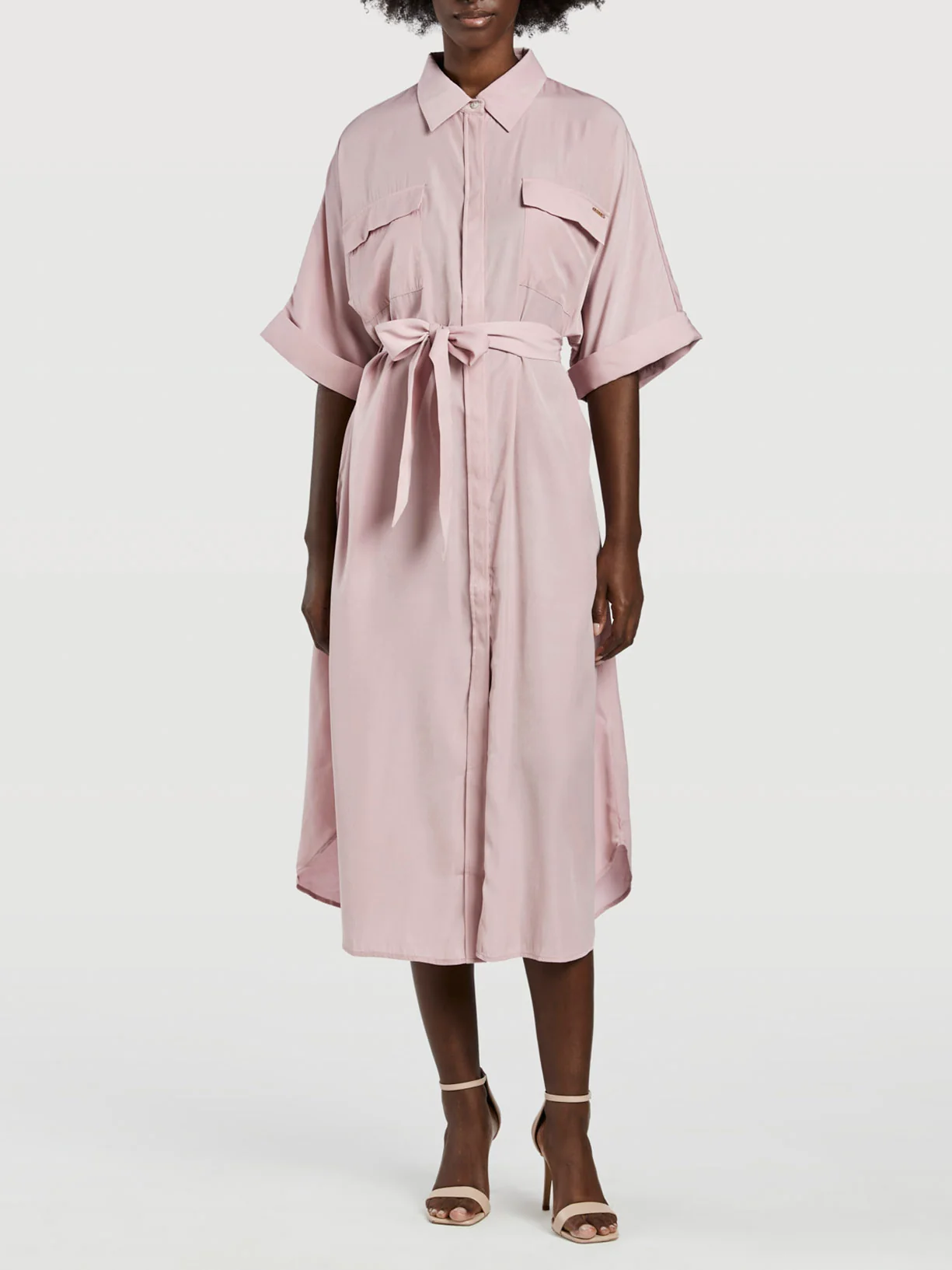 Midi Shirt Dress