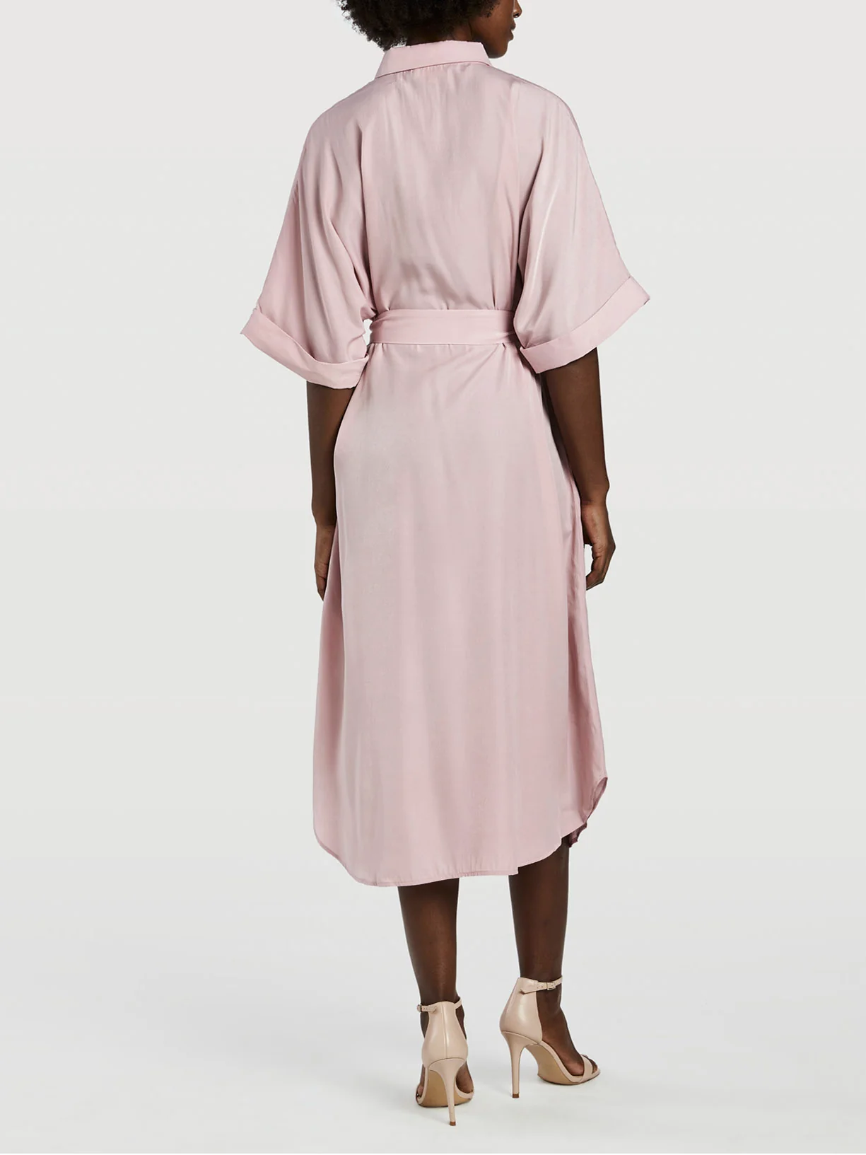 Midi Shirt Dress - Image 3