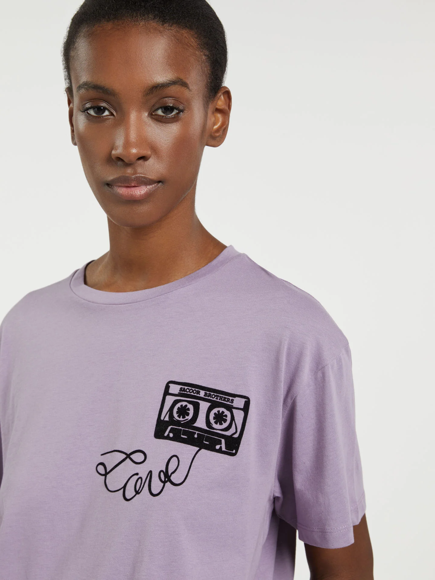 Mix Tape Print T-shirt - Image 5