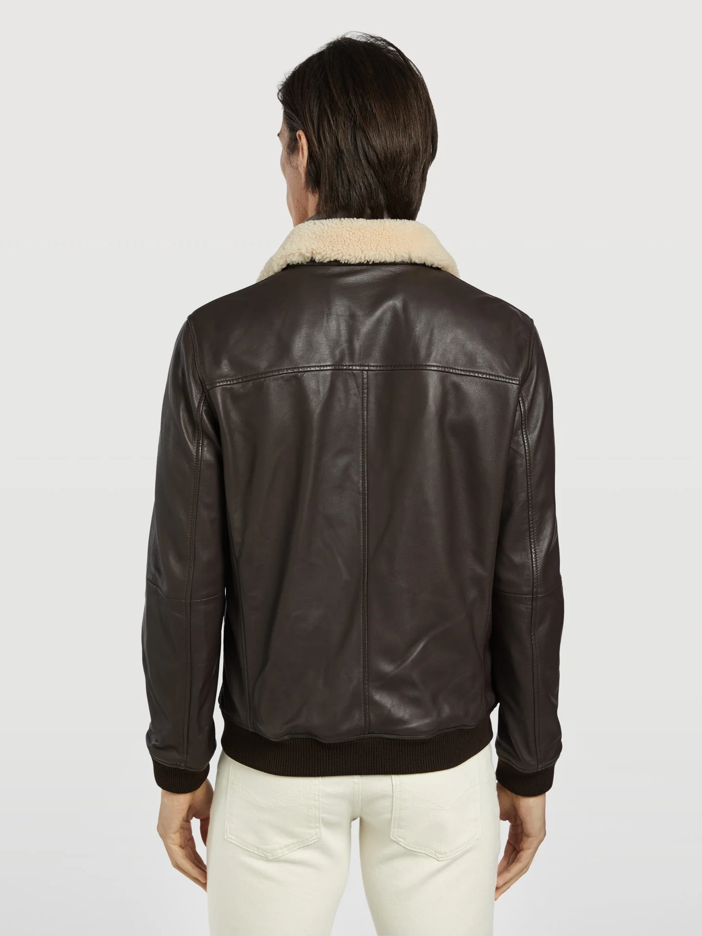 Napa leather bomber jacket - Image 3