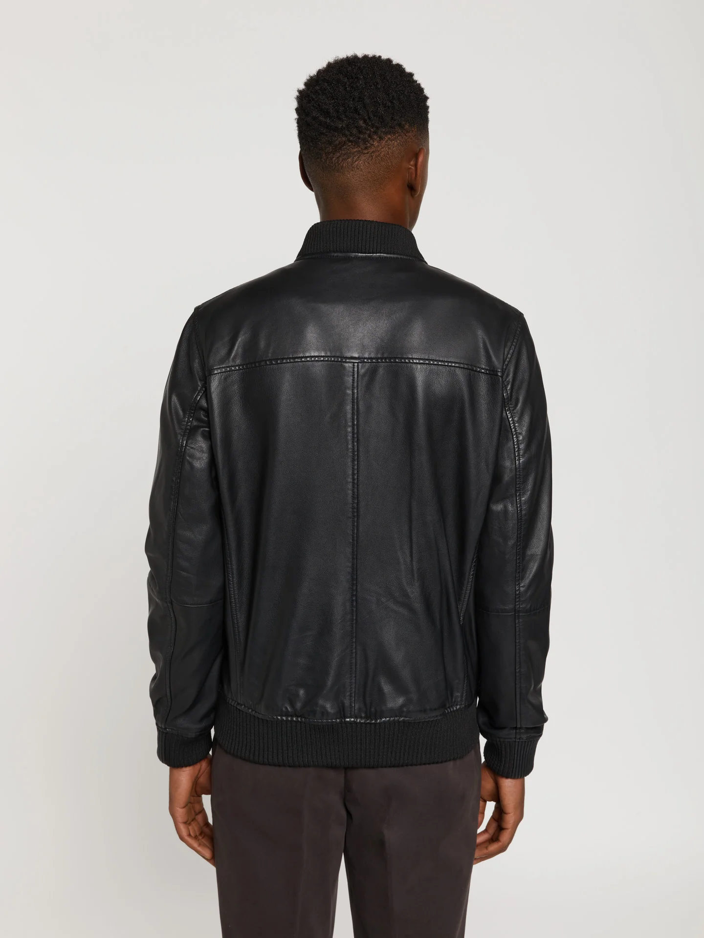 Napa leather bomber jacket - Image 3