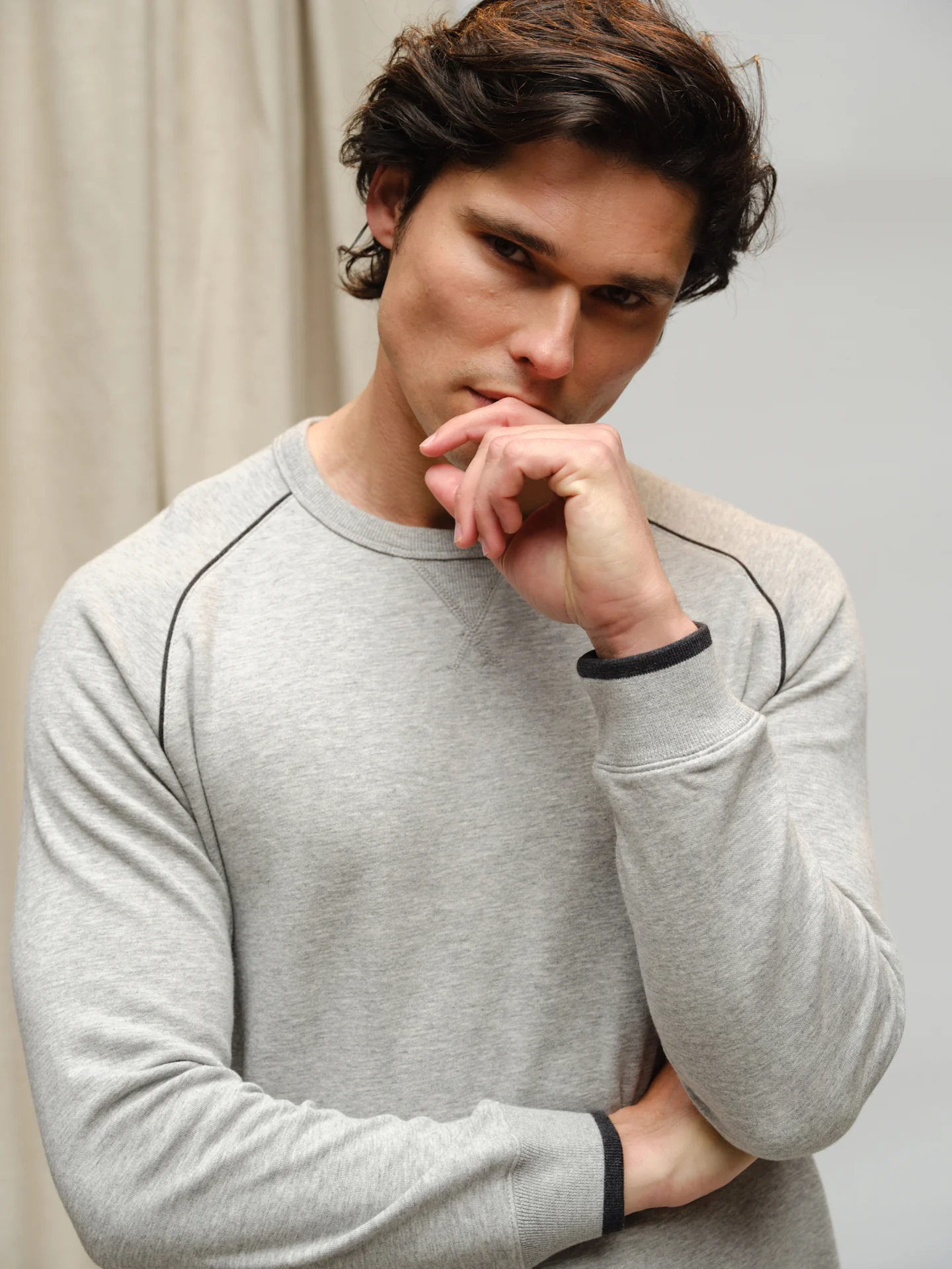 Organic Cotton Capsule Collection crew neck sweatshirt - Image 7