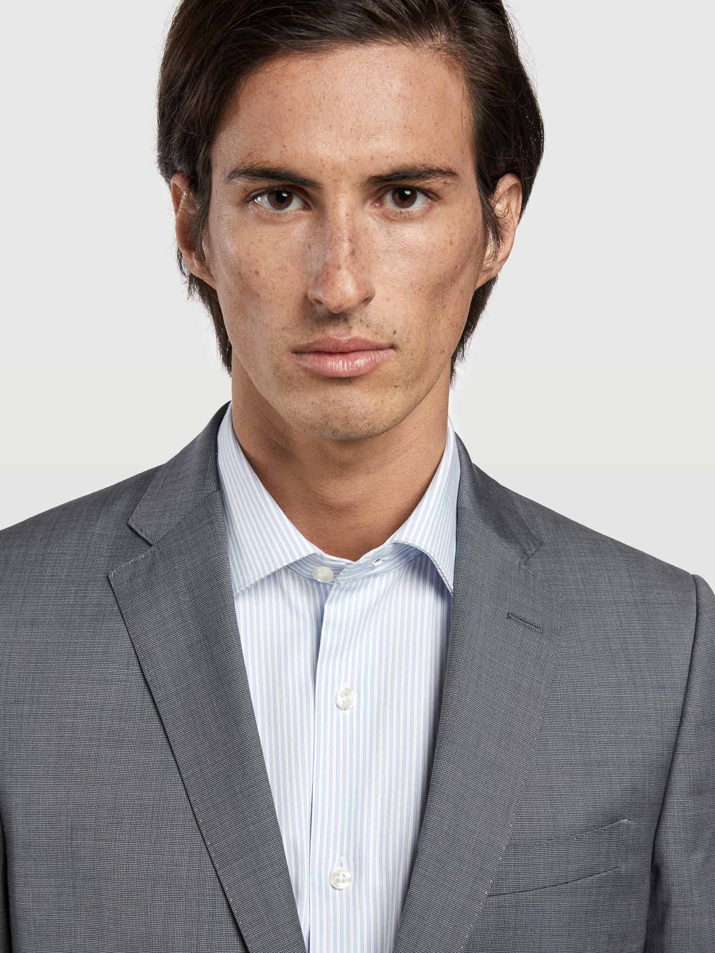 OXFORD COLLAR REGULAR FIT SINGLE CUFF - Image 3
