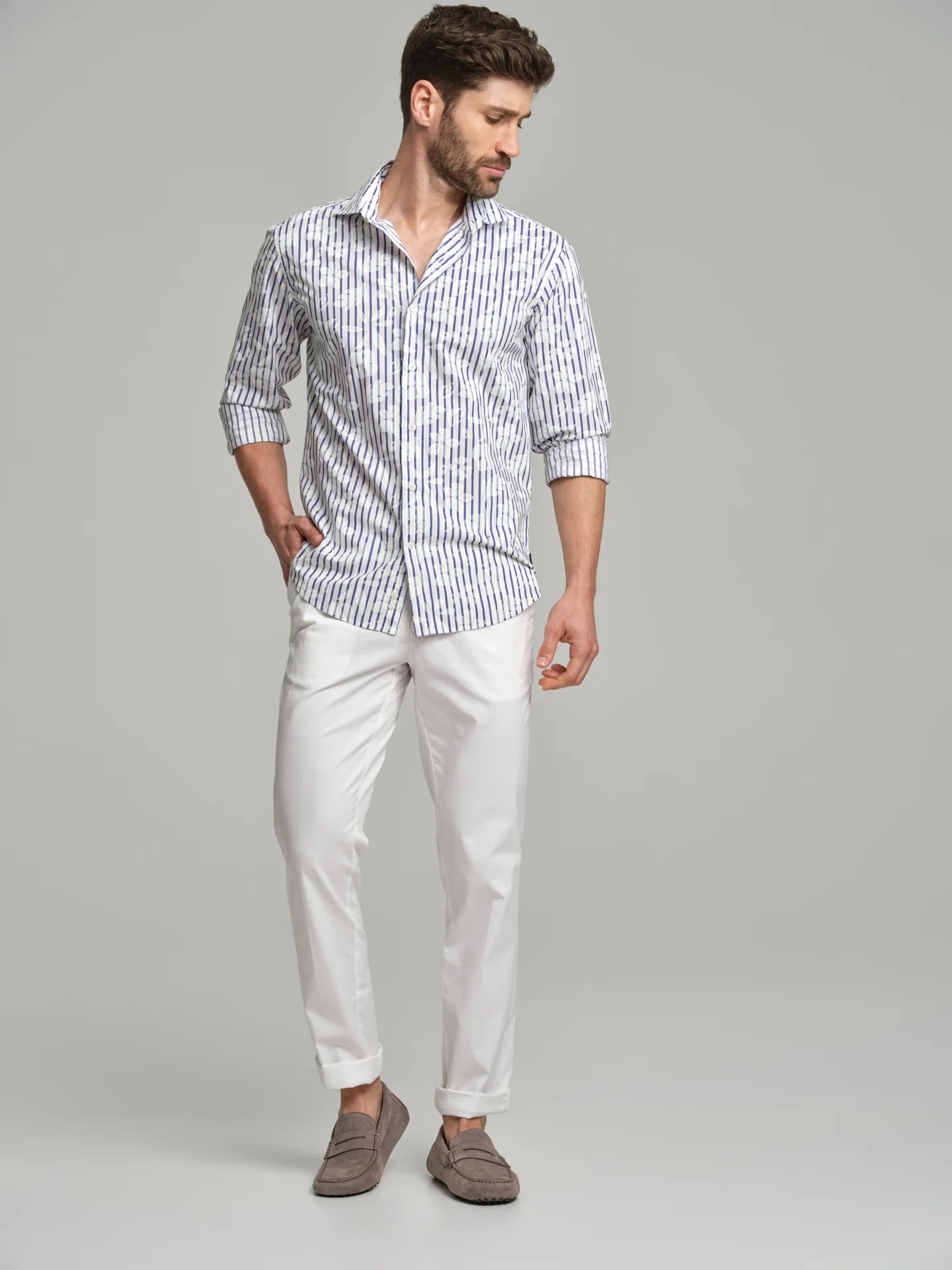 Panama chino trousers - Image 10