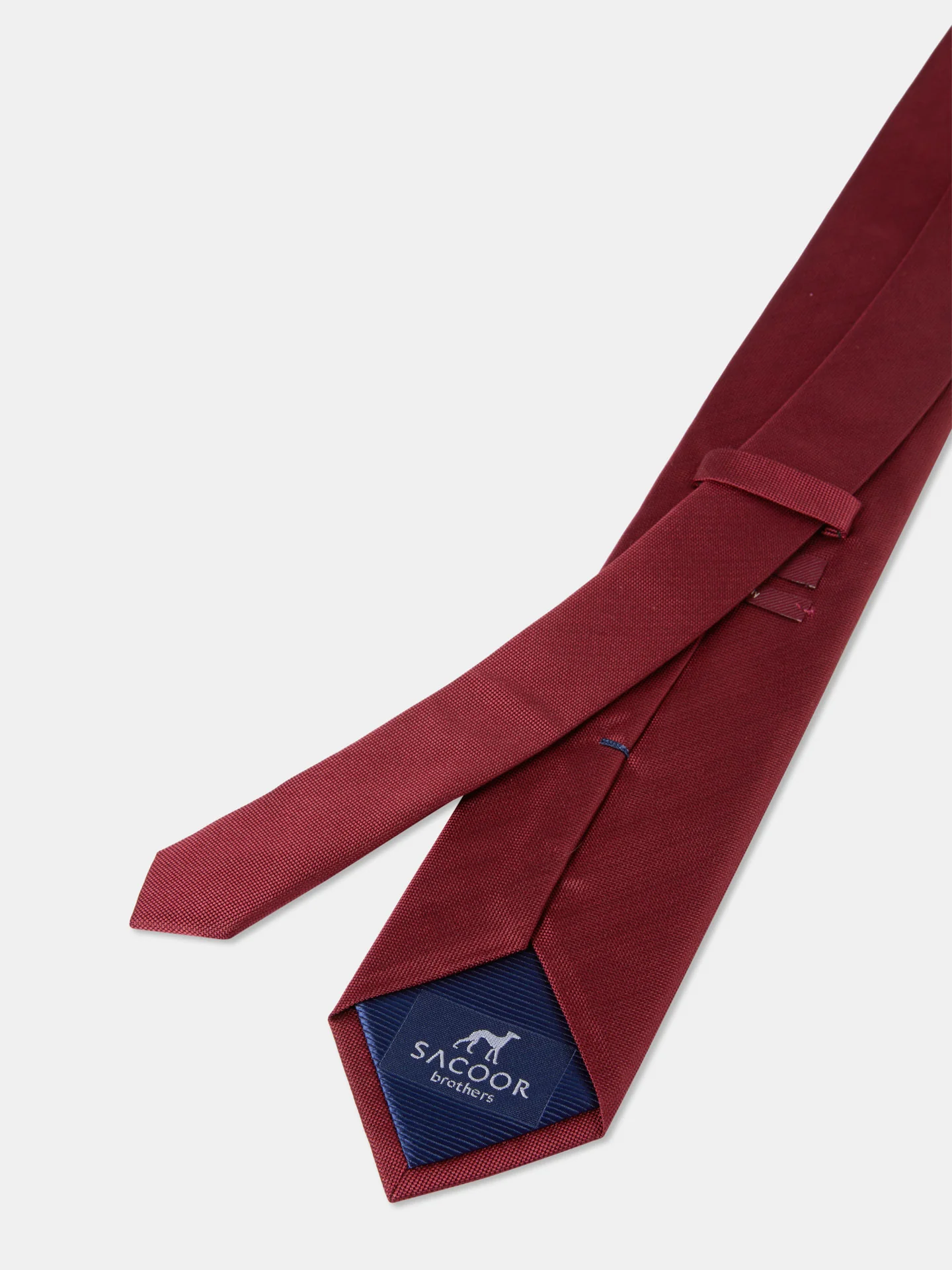 Plain 100% Silk Tie 7,5cm - Image 6