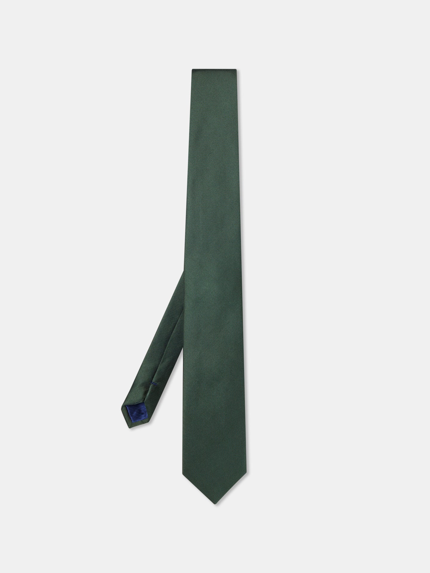 Plain 100% Silk Tie 7,5cm - Image 7