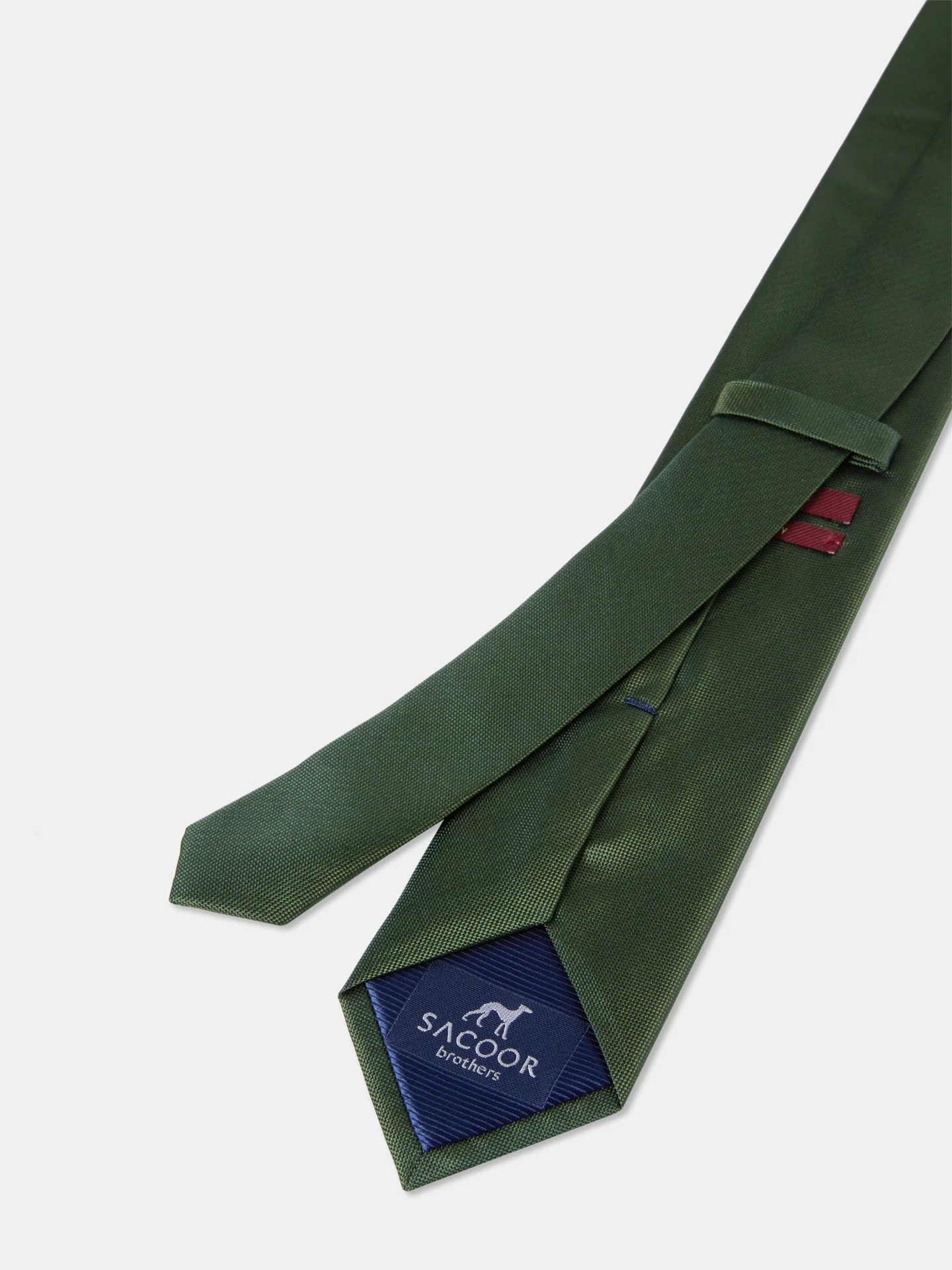 Plain 100% Silk Tie 7,5cm - Image 8