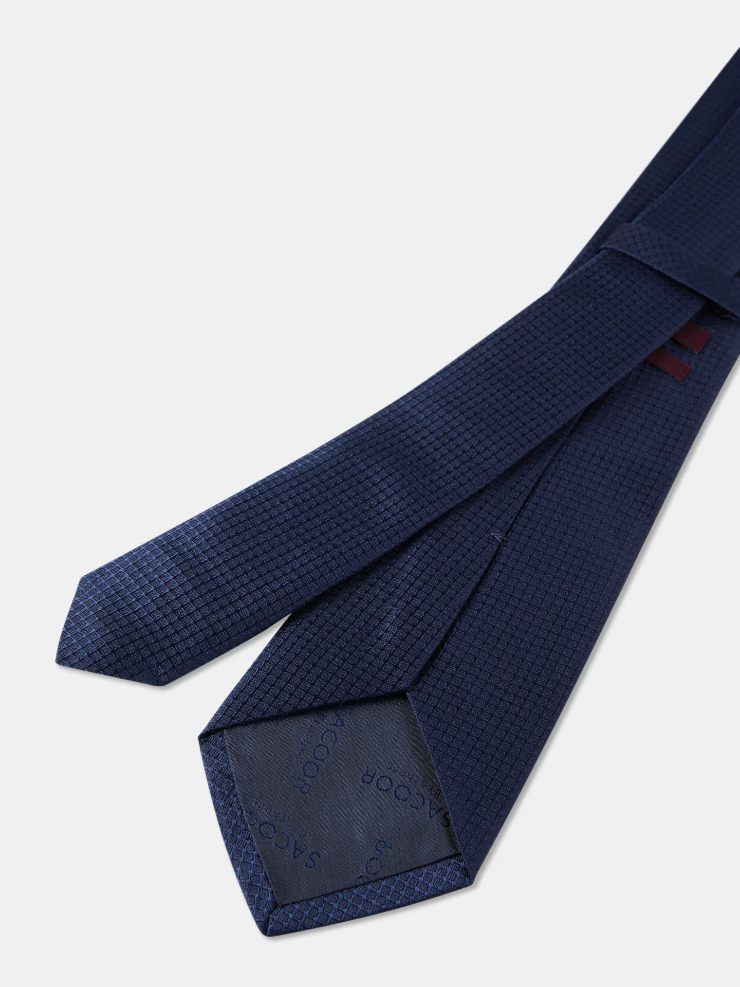 Plain 100% Silk Tie 7,5cm - Image 4
