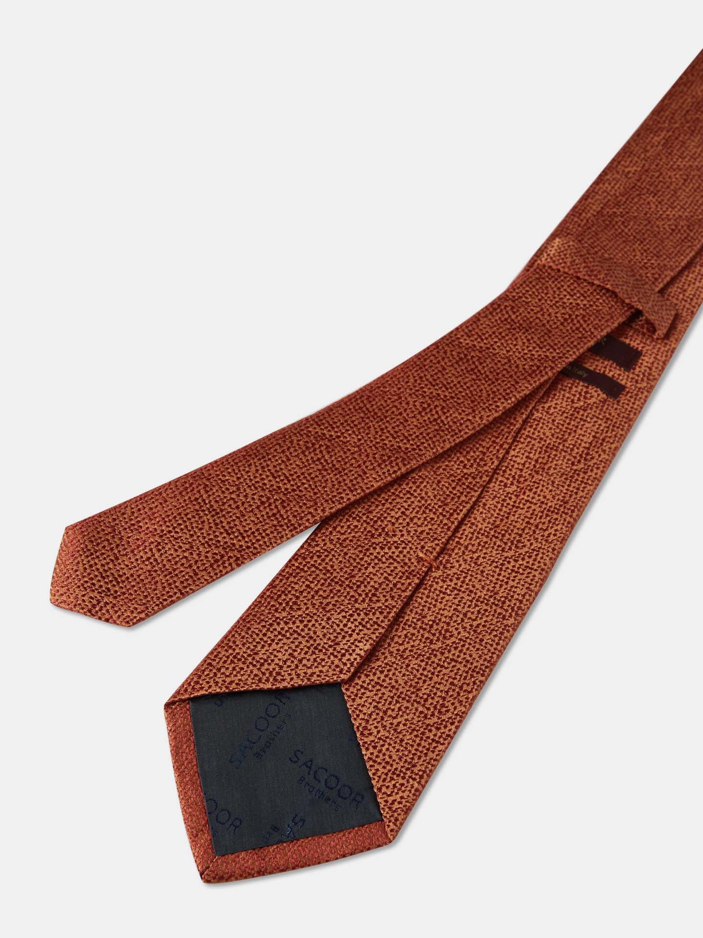 Plain 100% Silk Tie 7,5cm - Image 10