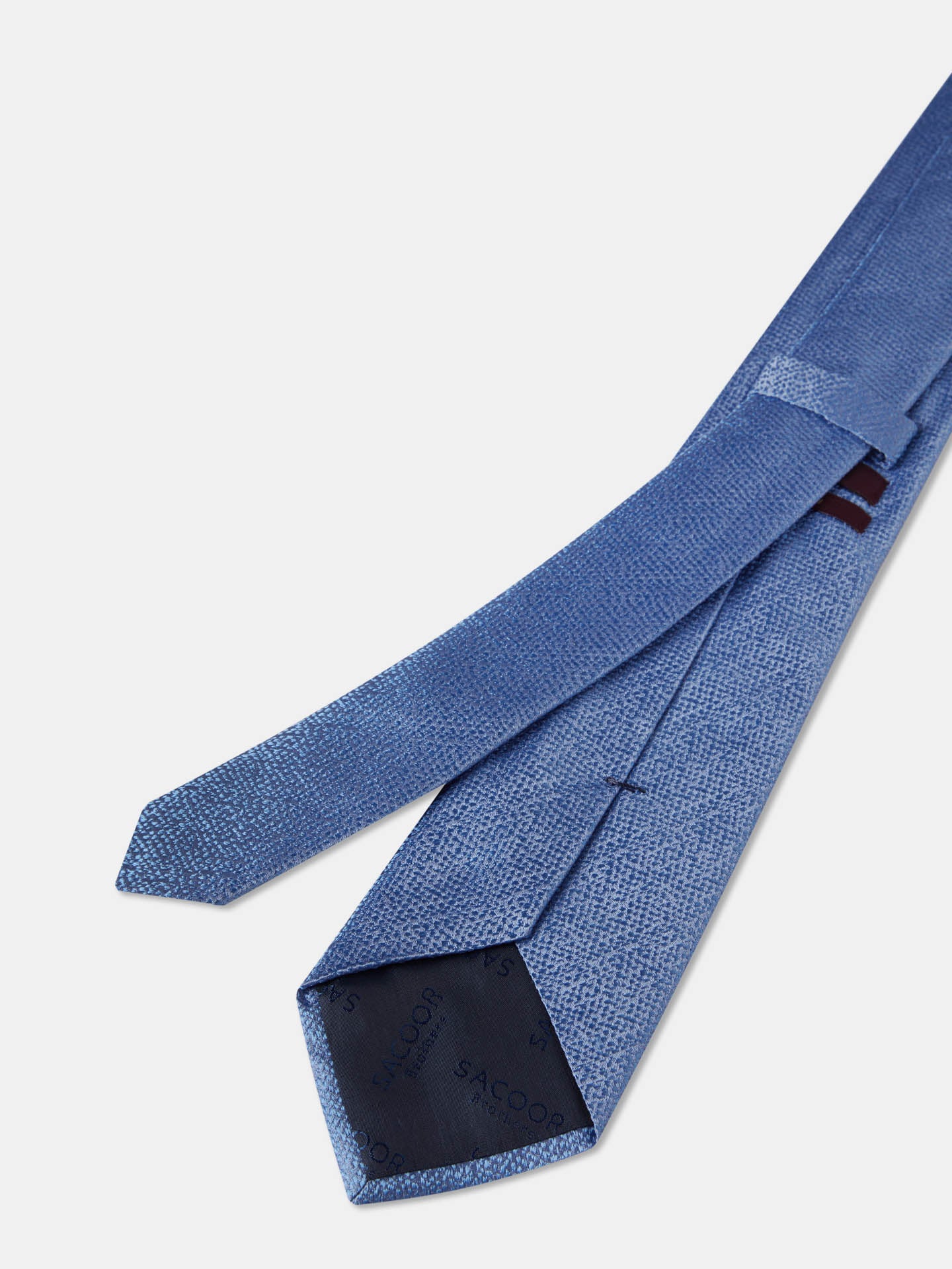 Plain 100% Silk Tie 7,5cm - Image 6