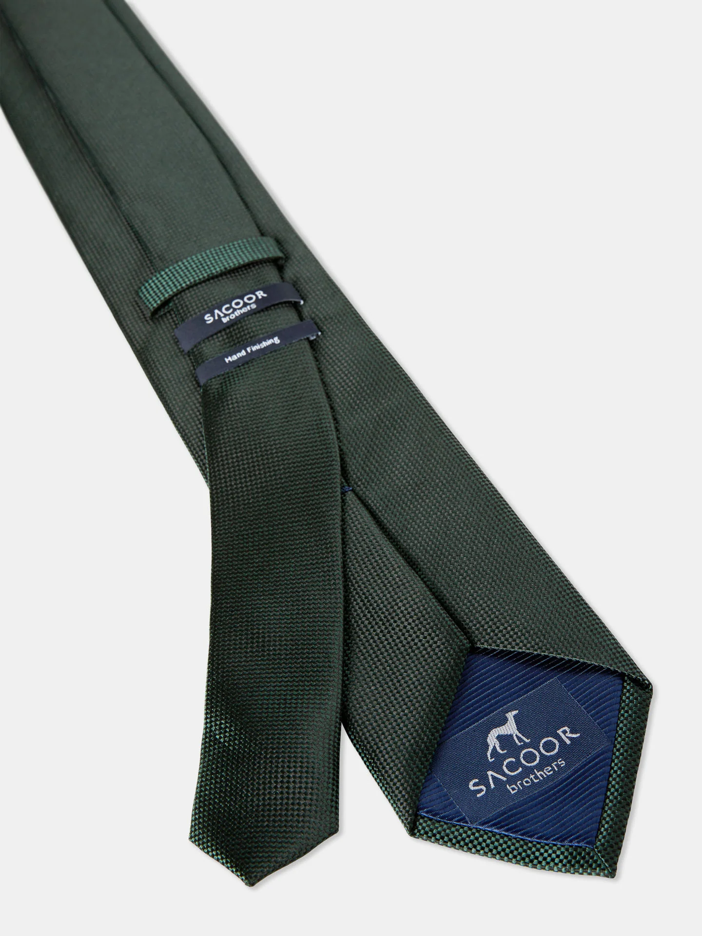 Plain 100% Silk Tie 7,5cm - Image 12