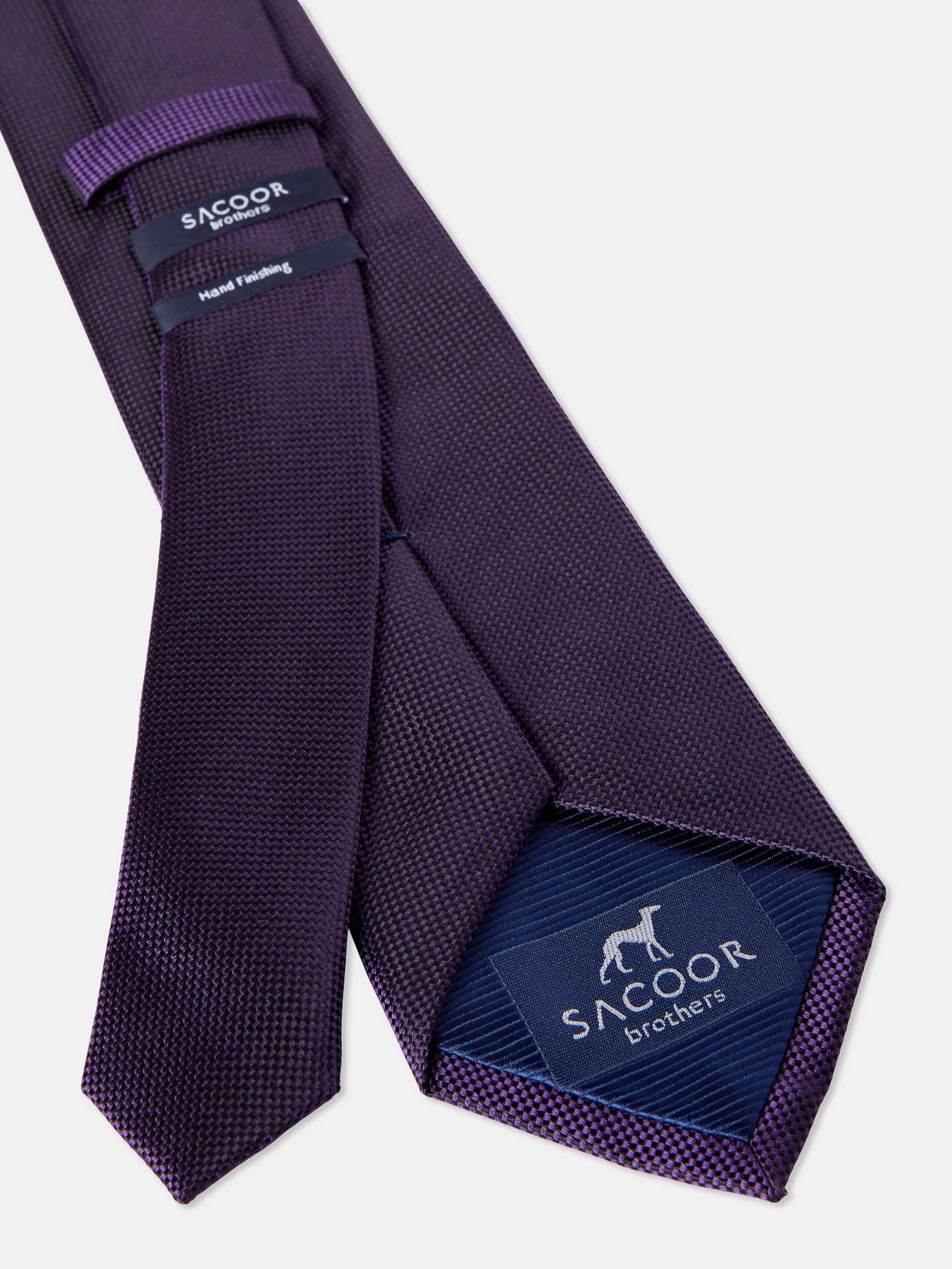 Plain 100% Silk Tie 7,5cm - Image 20