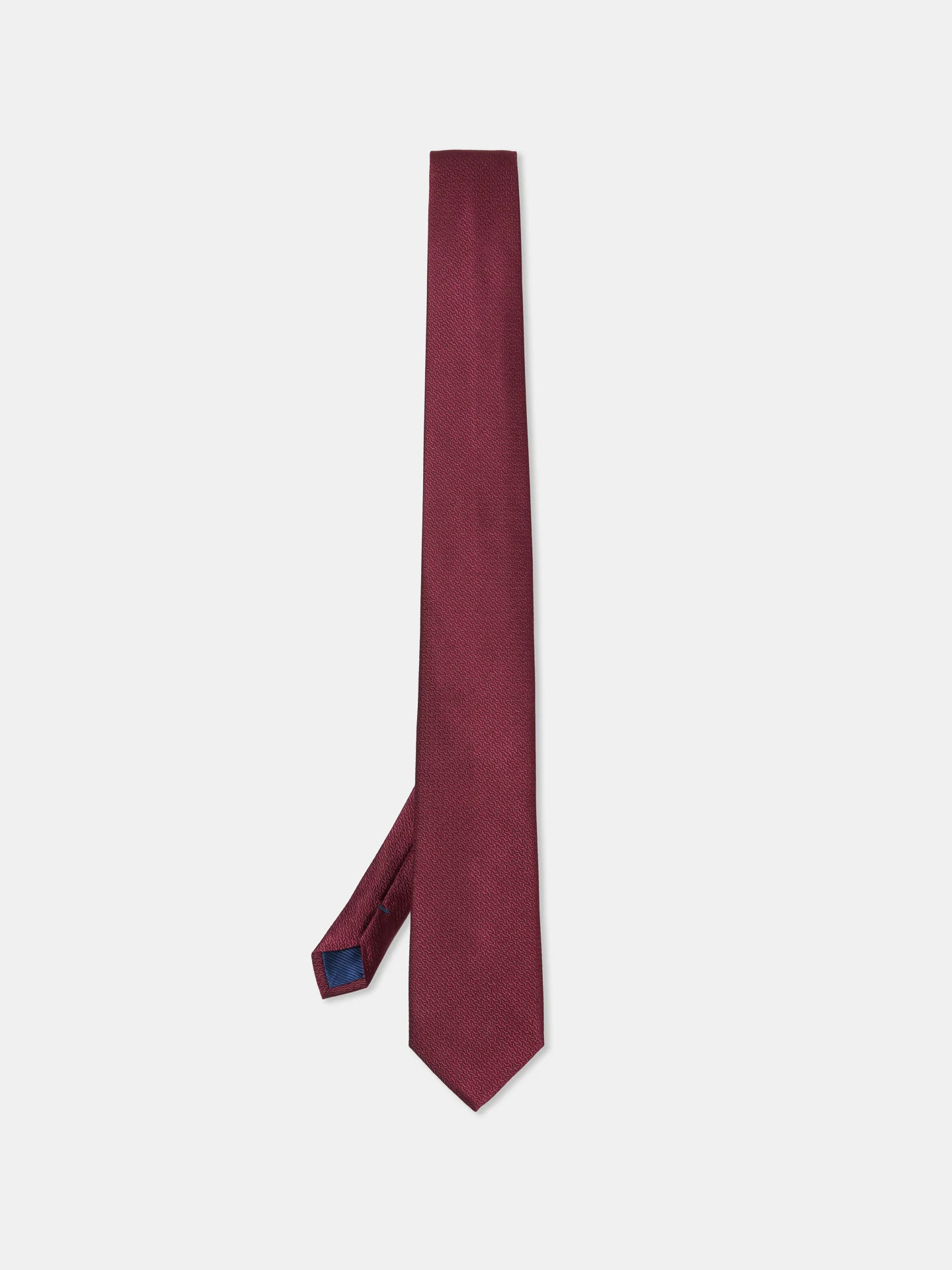 Plain 100% Silk Tie 7,5cm