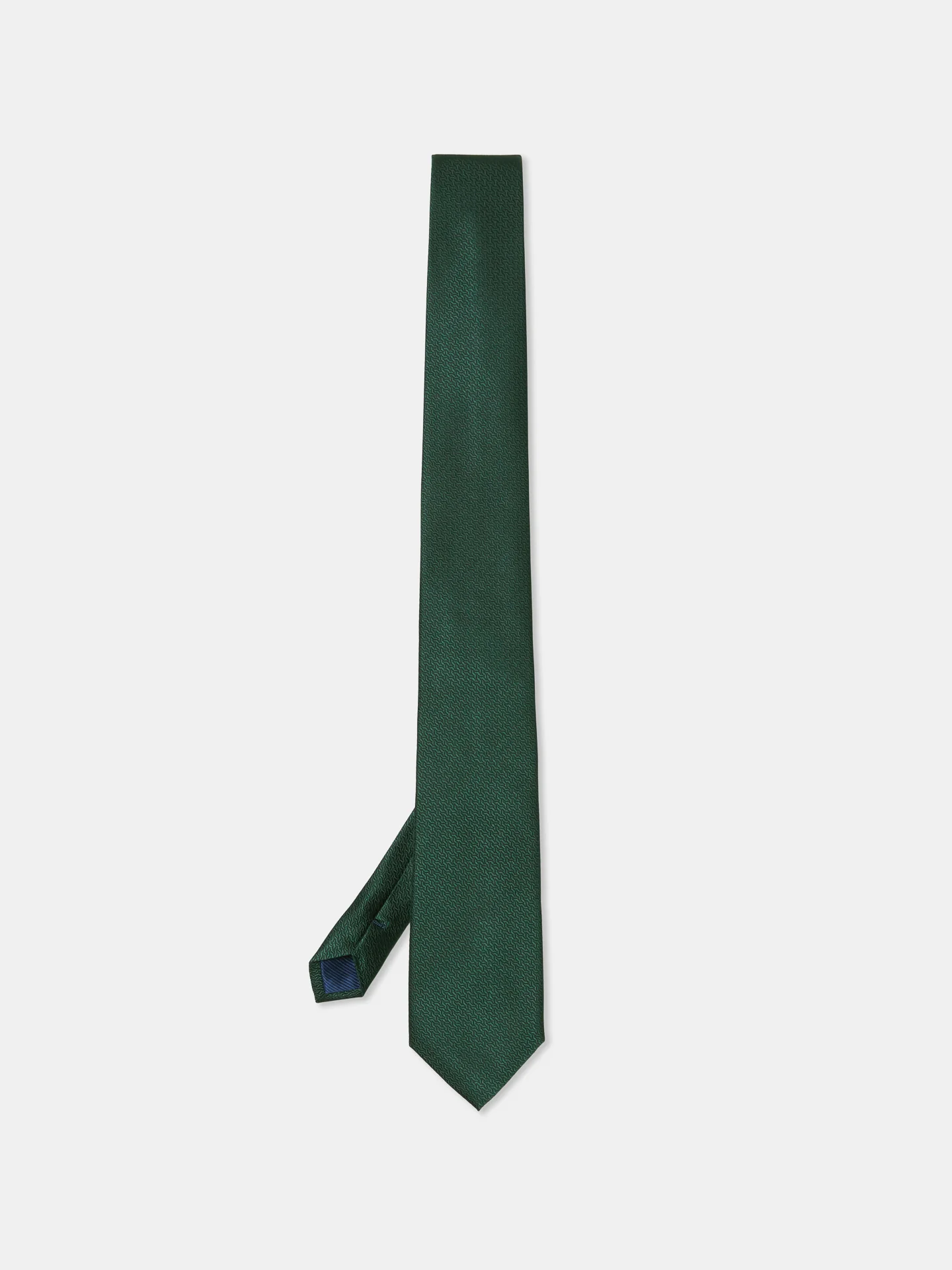 Plain 100% Silk Tie 7,5cm - Image 5
